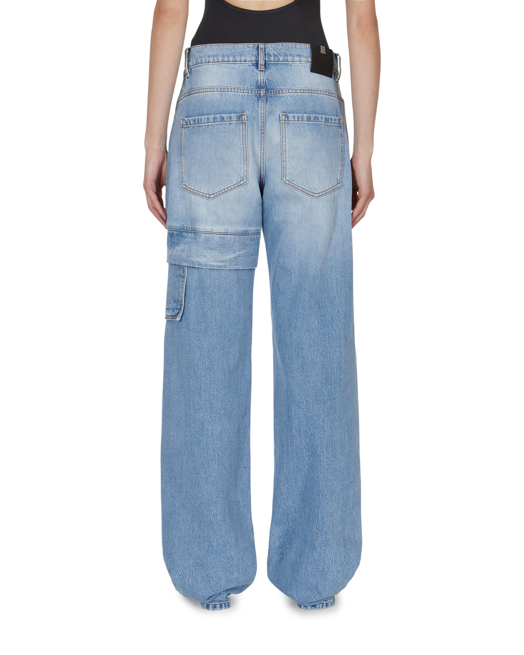 OVERSIZED DENIM CARGO PANT - 9