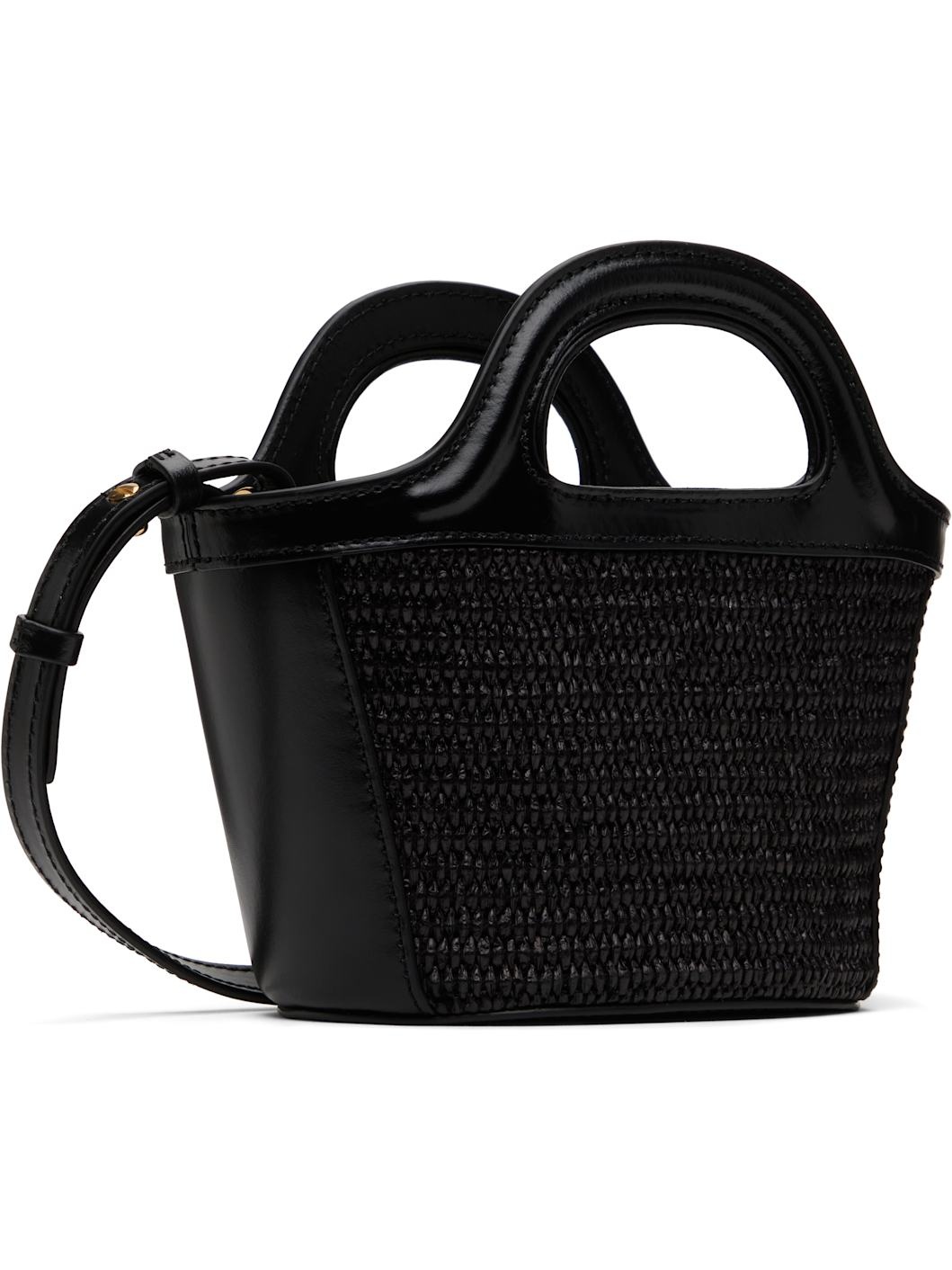 Black Tropicalia Micro Tote - 3