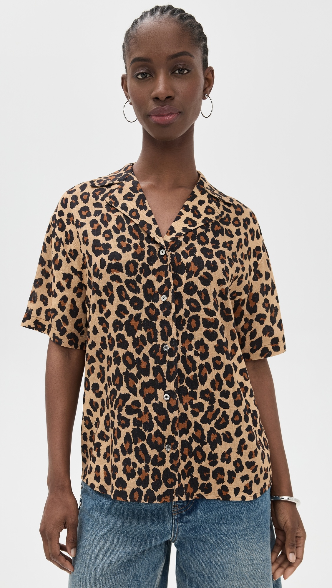 Bia Linen Camp Shirt - 1