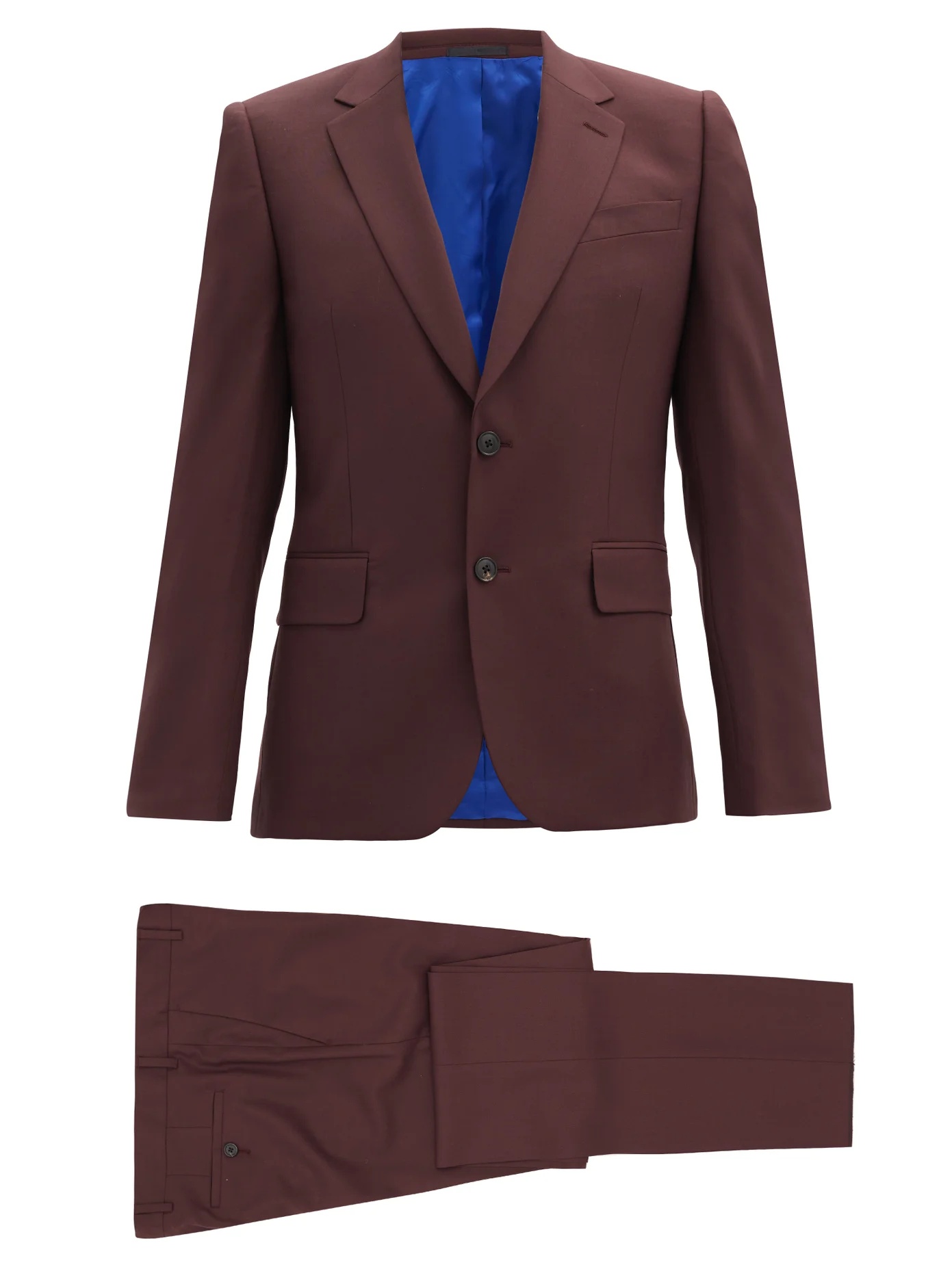 Single-breasted wool Soho-fit suit - 1