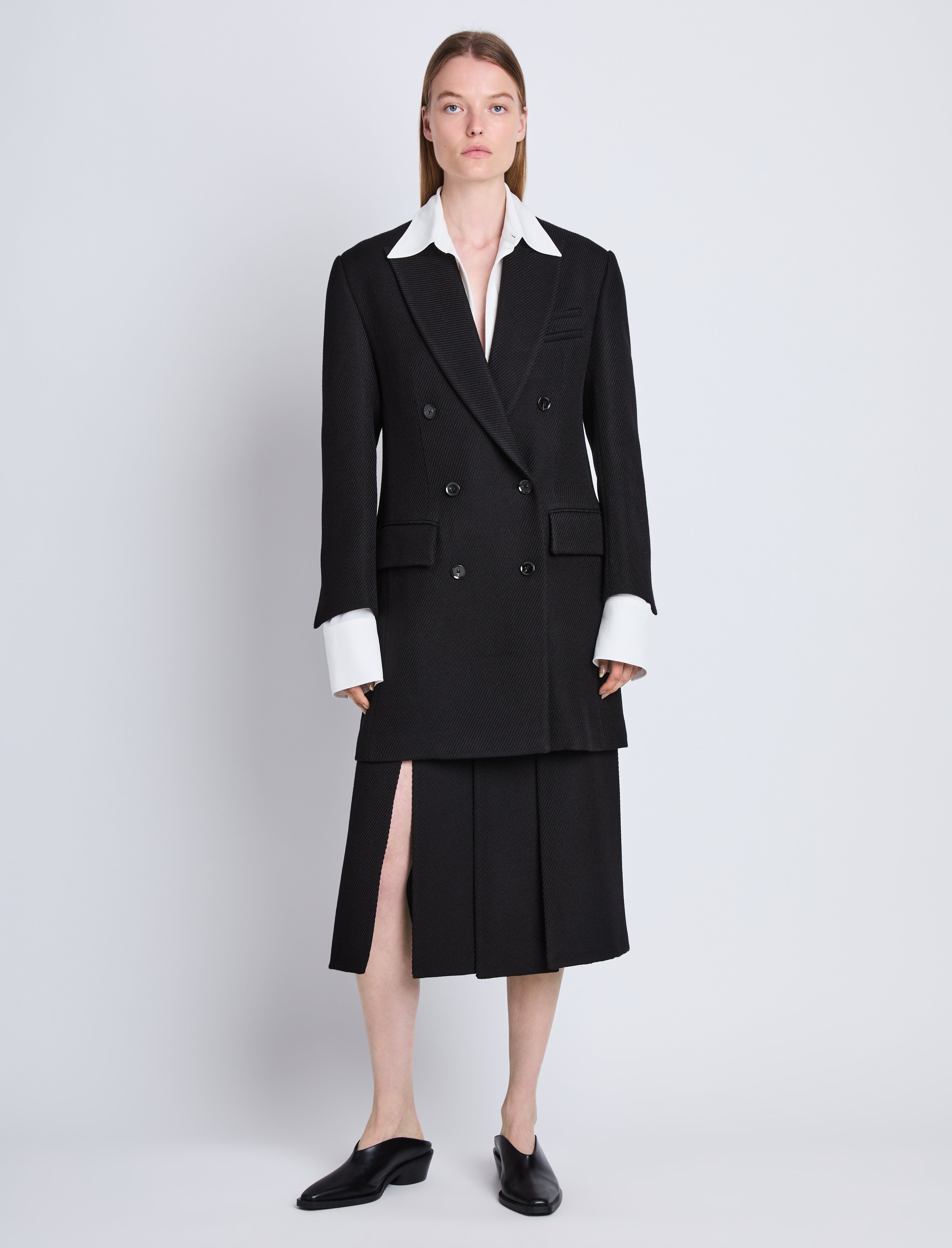 Henri Coat in Wool Twill - 6