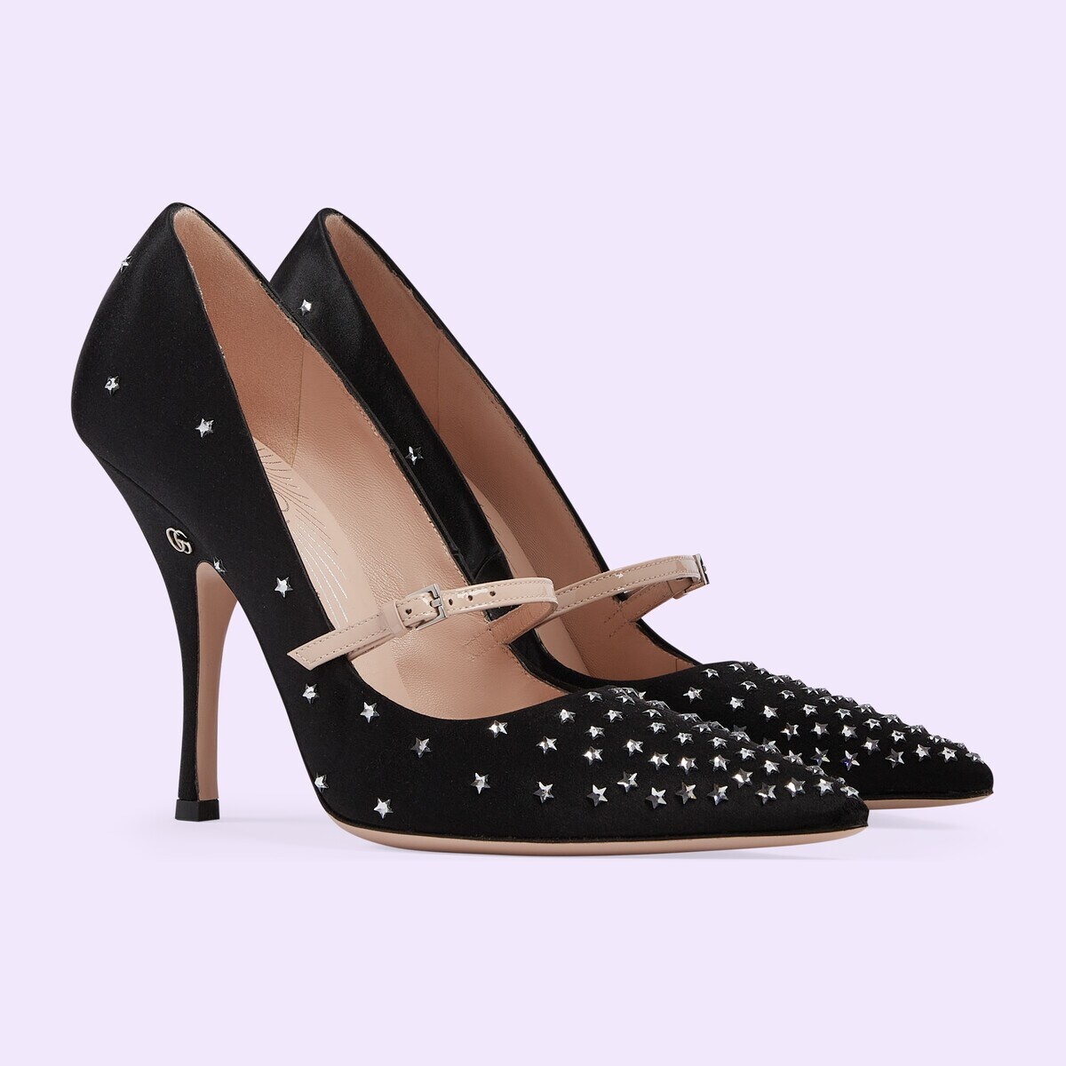 Women's high heel pump with stars - 2