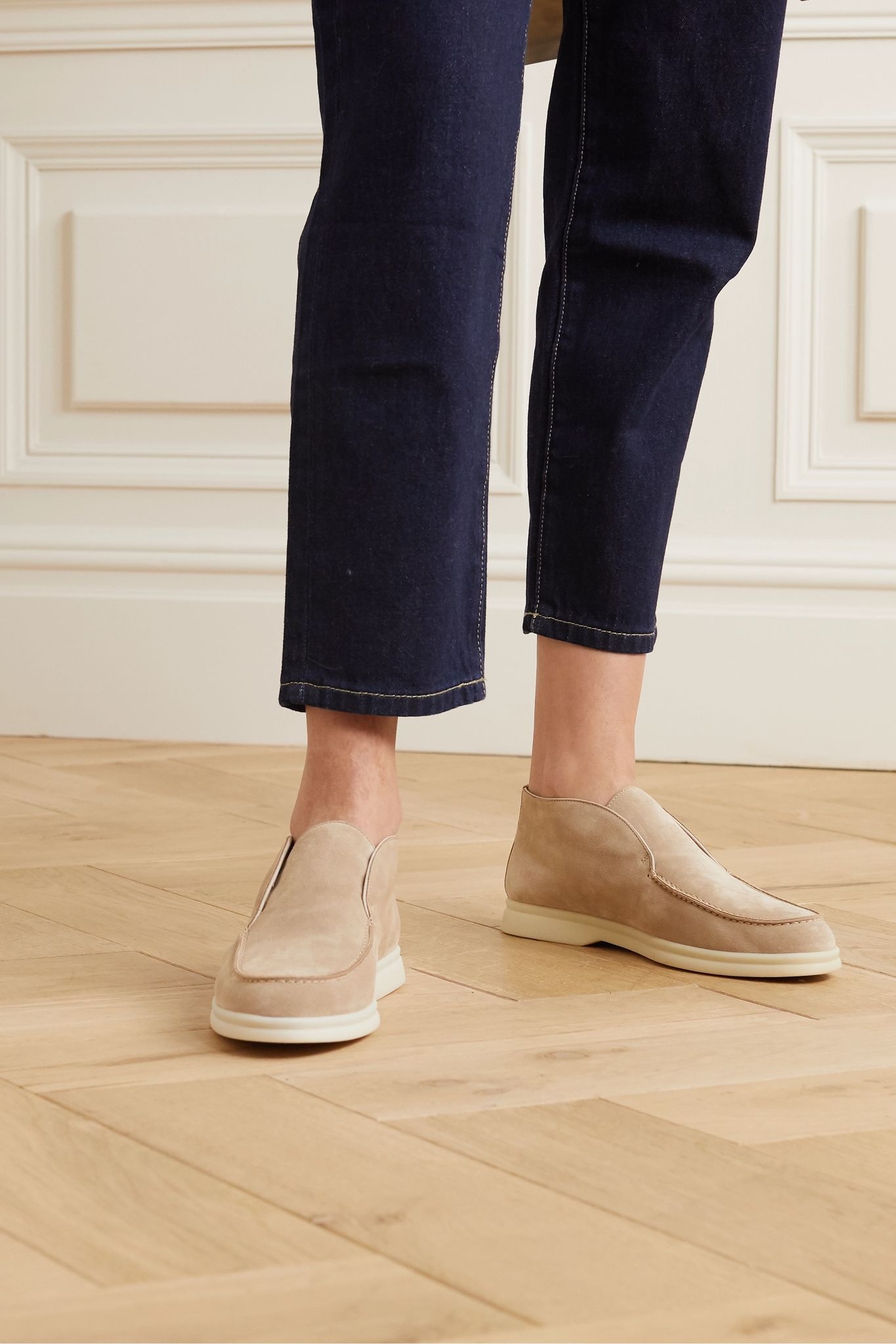 Open Walk suede loafers - 2