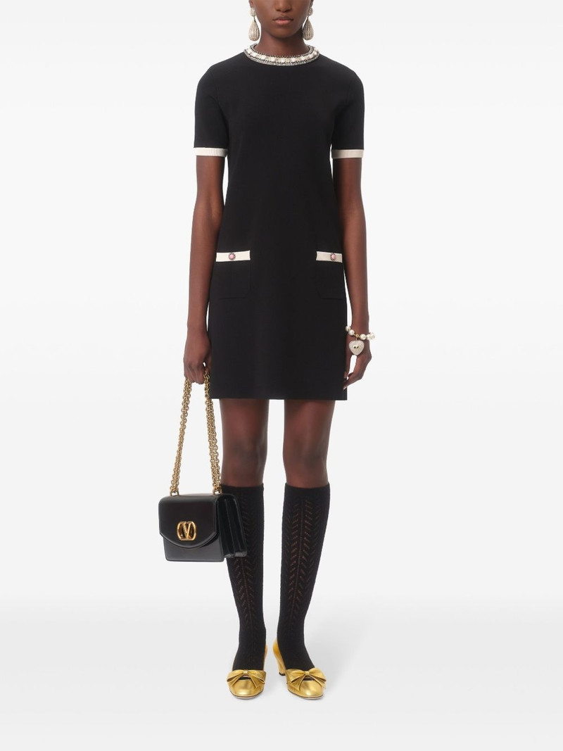 Valentino embroidered mini dress outlook