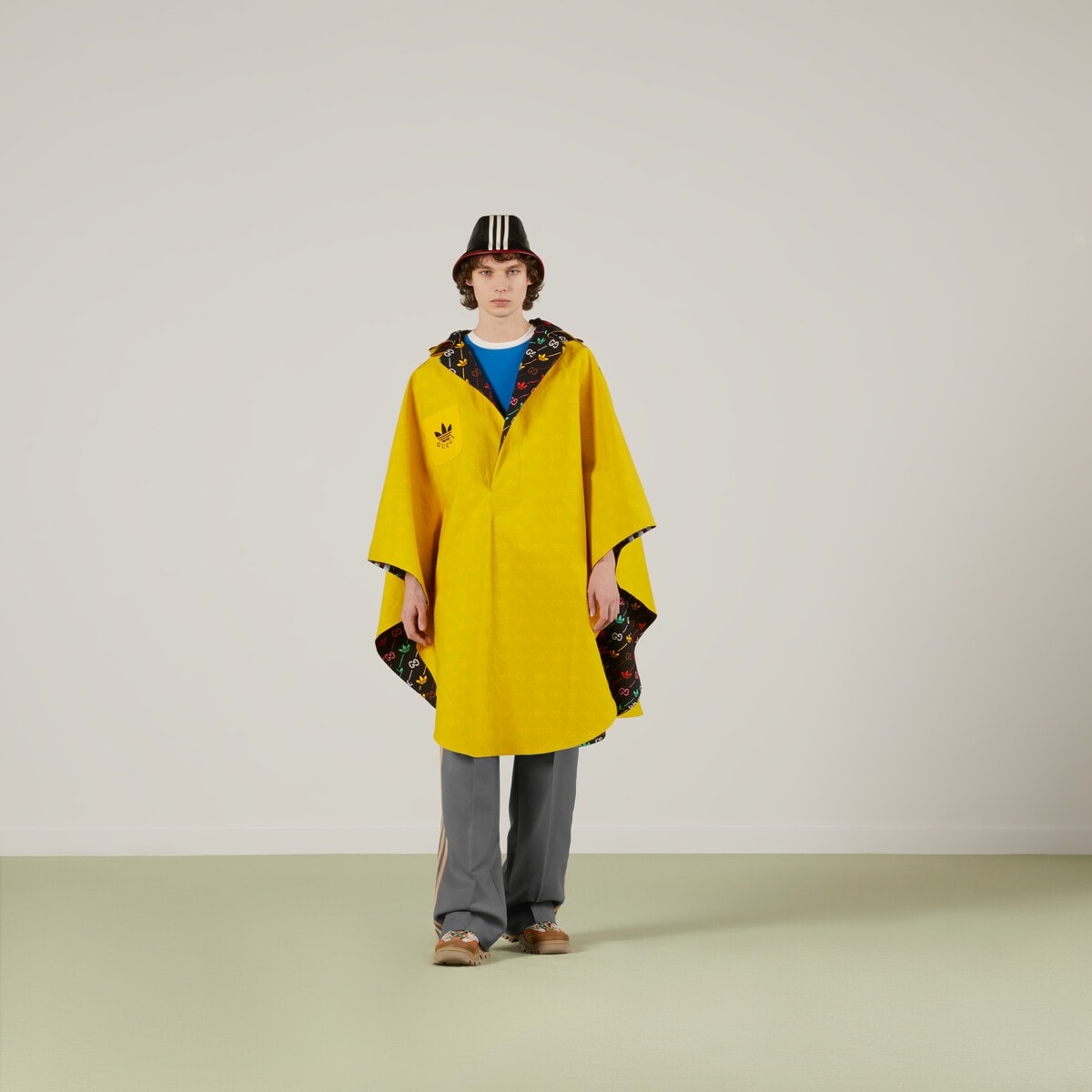 adidas x Gucci reversible cape coat - 2