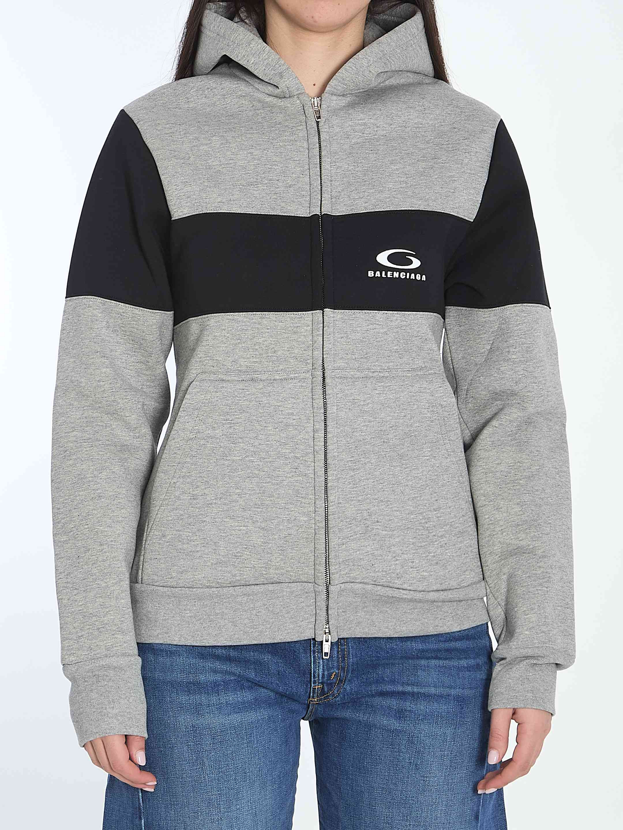 Balenciaga Women Loop Sports Icon  Hoodie - 1