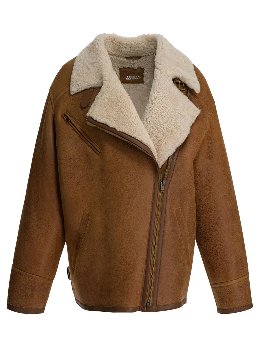 Isabel Marant "Adelina" Shearling Jacket - 1