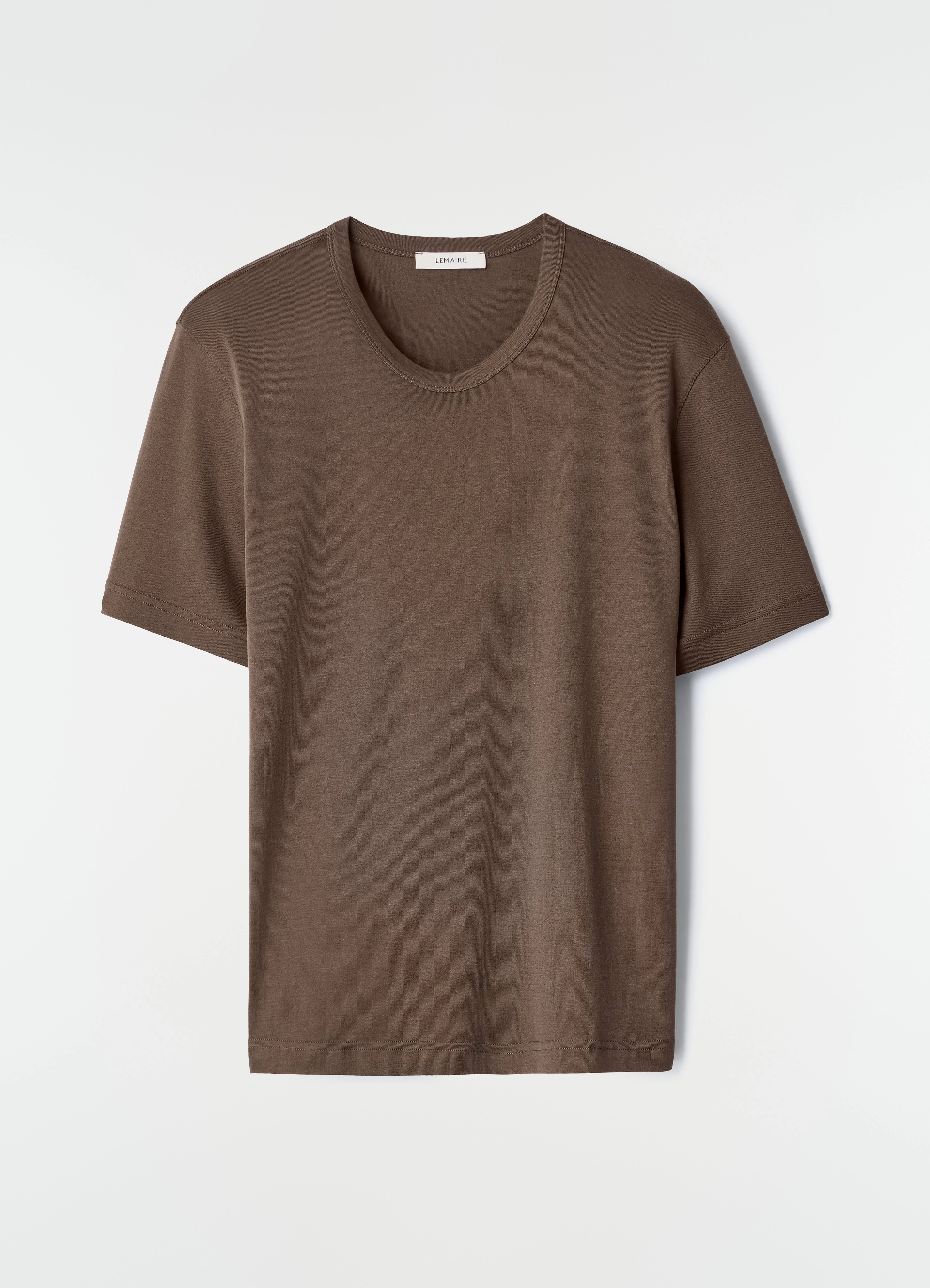 RIB T-SHIRT IN JERSEY - 1