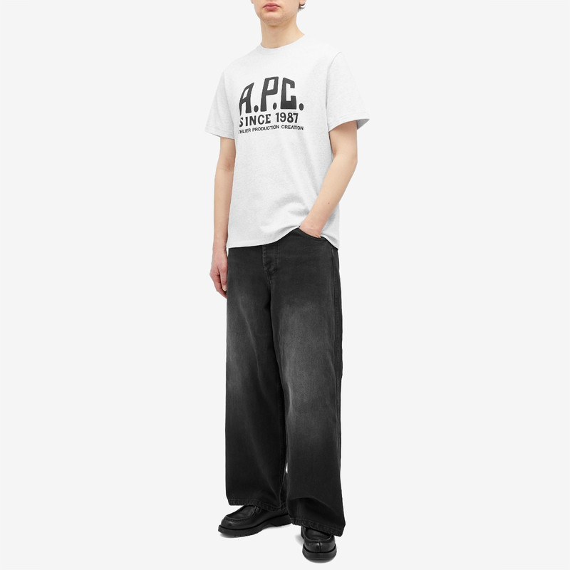 A.P.C. A.P.C. Label Print T-Shirt outlook