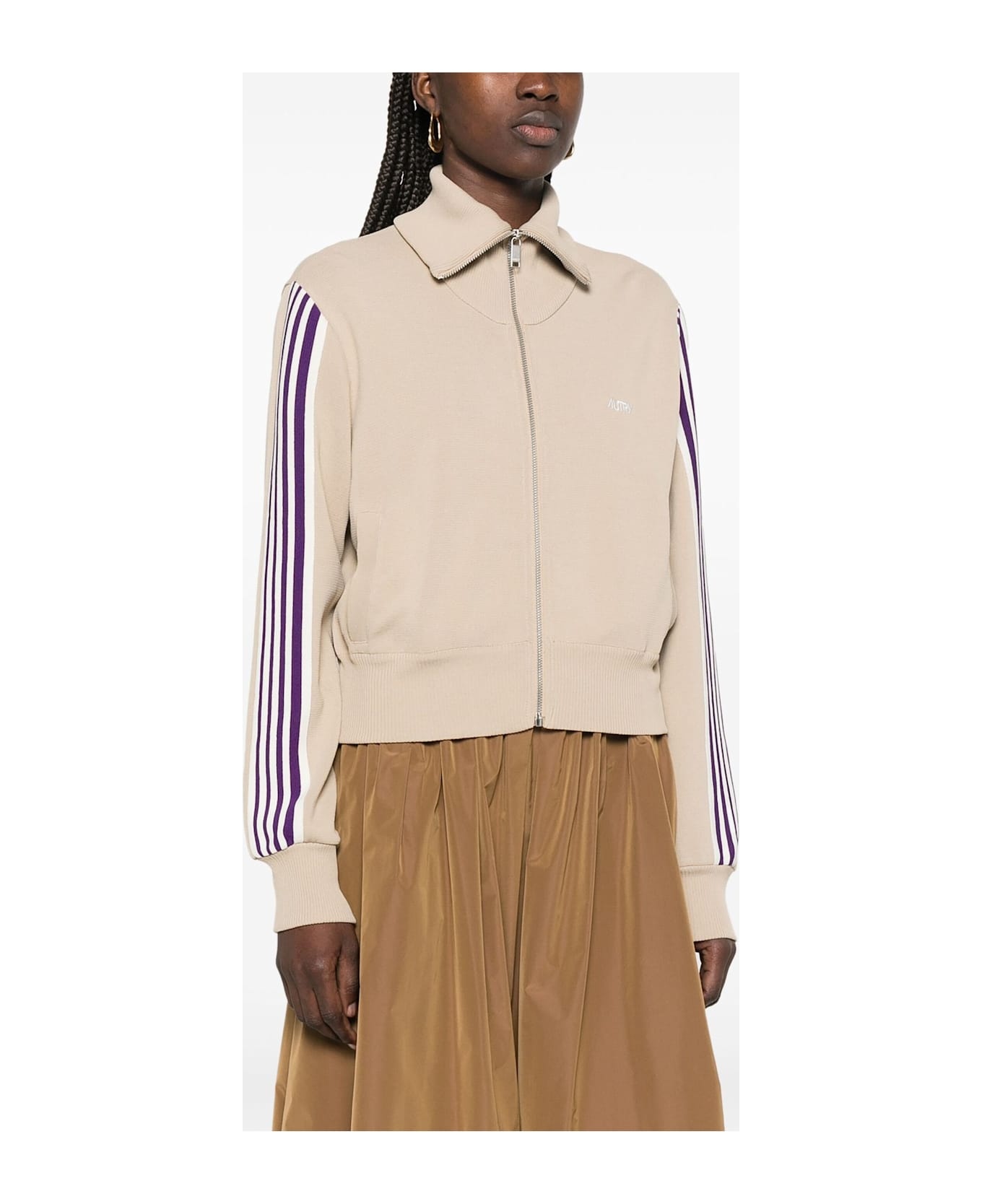 Sand Beige Sweatshirt - 2
