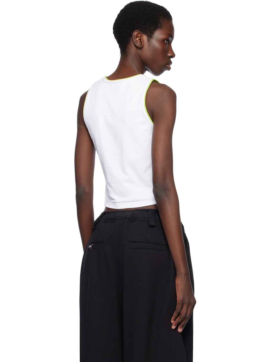 White Diamond Logo Tank Top - 3