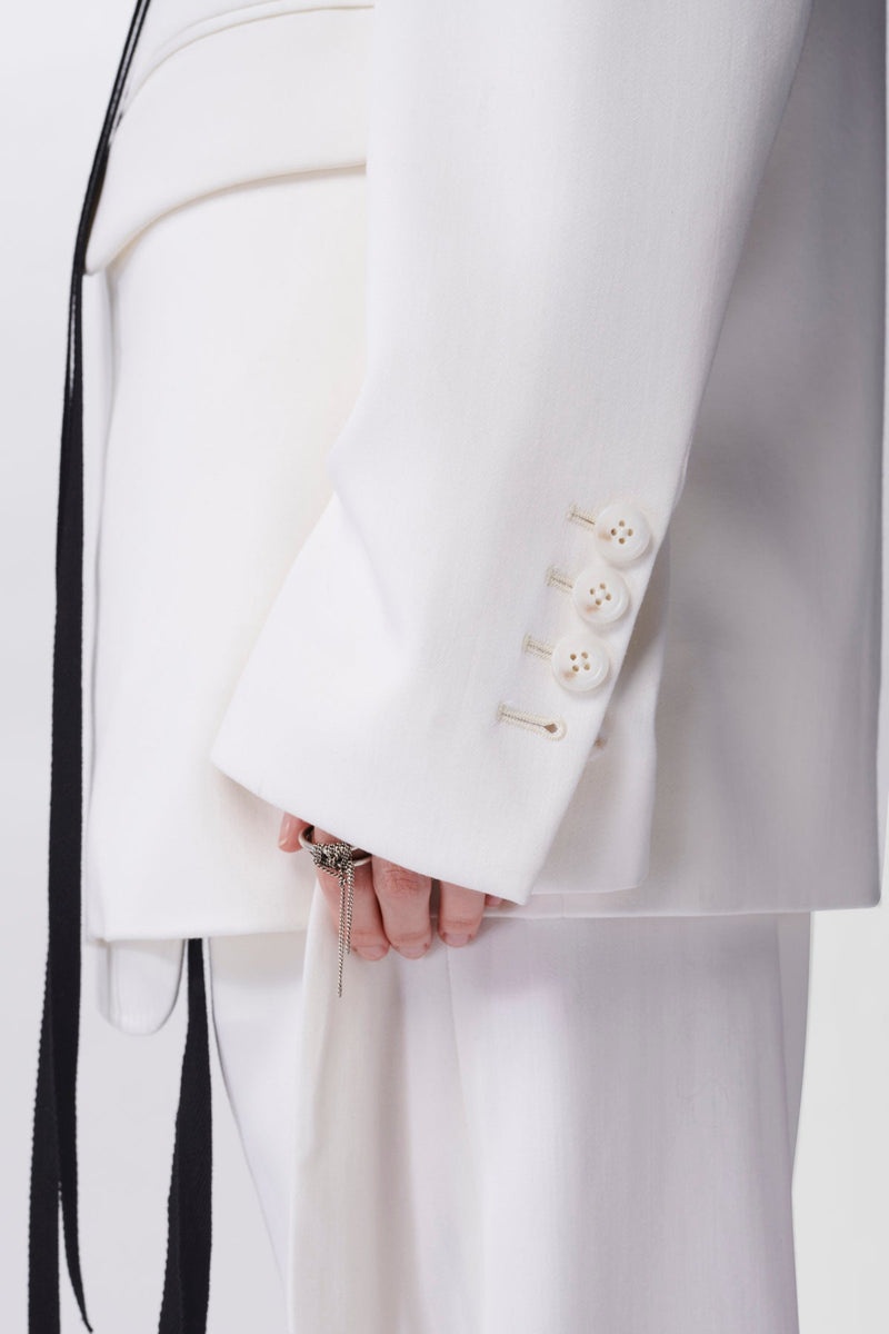 Edith Wrap Jacket Wool - 6