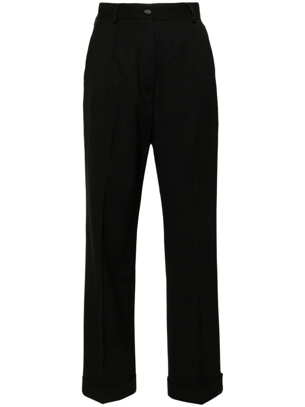 tailored virgin wool trousers - 1