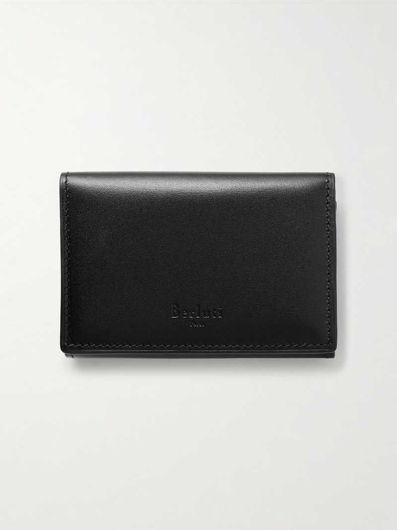 Imbuia Neo Scritto Leather Bifold Cardholder 1