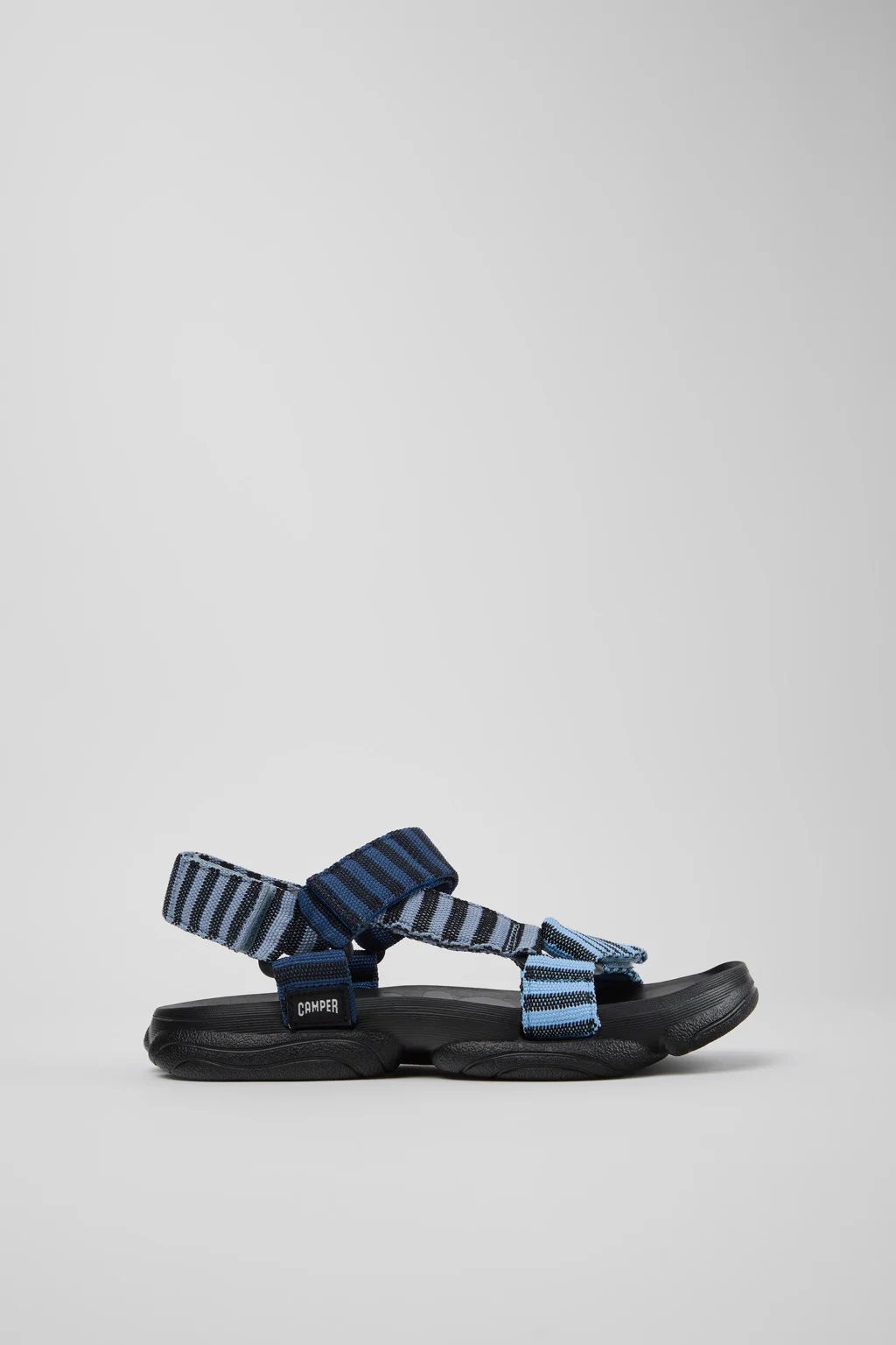 Karst Sandal Blue Textile Sandals for Women. - 1