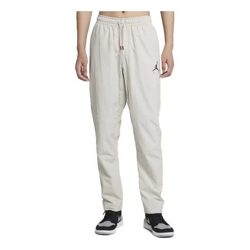 Men's Air Jordan Solid Color Logo Printing Breathable Sports Casual Joggers/Pants/Trousers Autumn Cr - 1