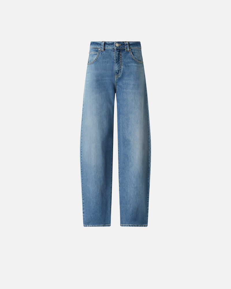 BALLOON JEANS WITH WRAPAROUND LEG 1