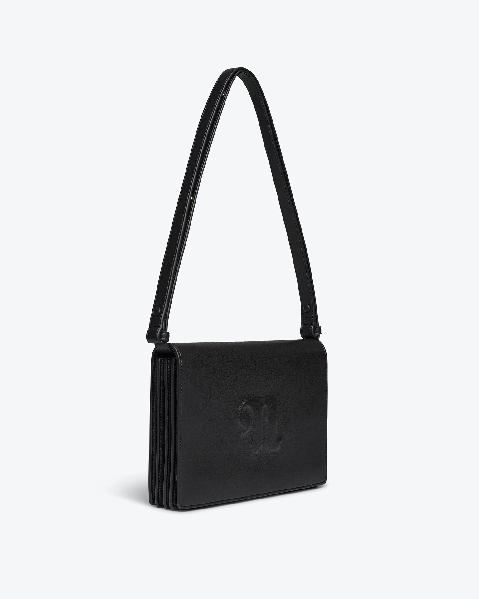 THE CONCERTINA LARGE - Alt-nappa shoulder bag - Black - 2