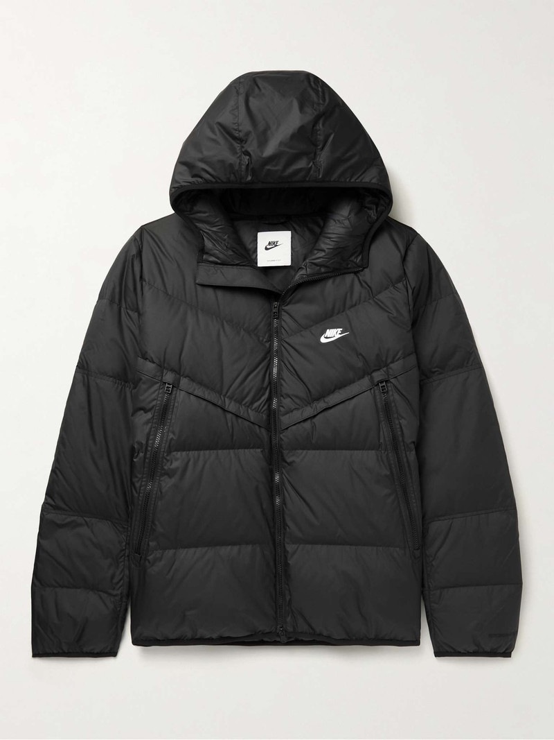 Sportswear Storm-FIT Windrunner Quilted Shell Down Hooded Jacket - 1