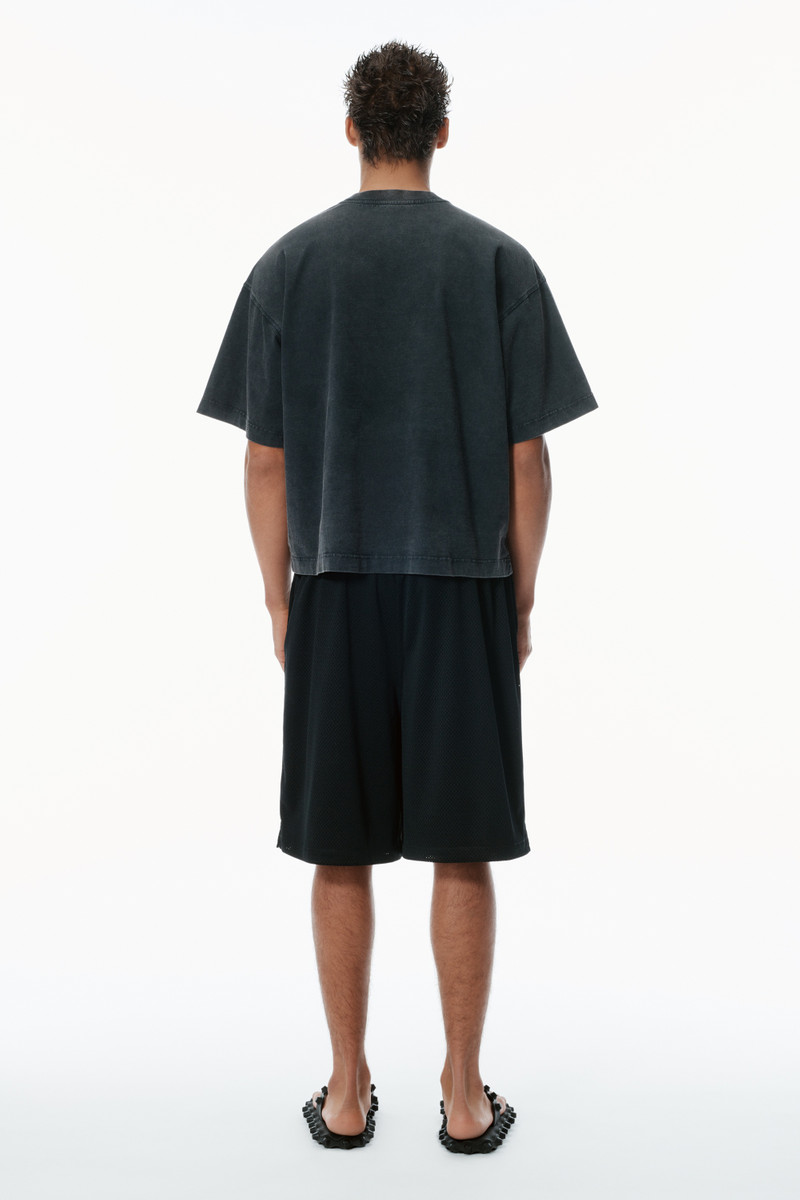 Unisex Battery Logo-Print Graphic T-Shirt 4