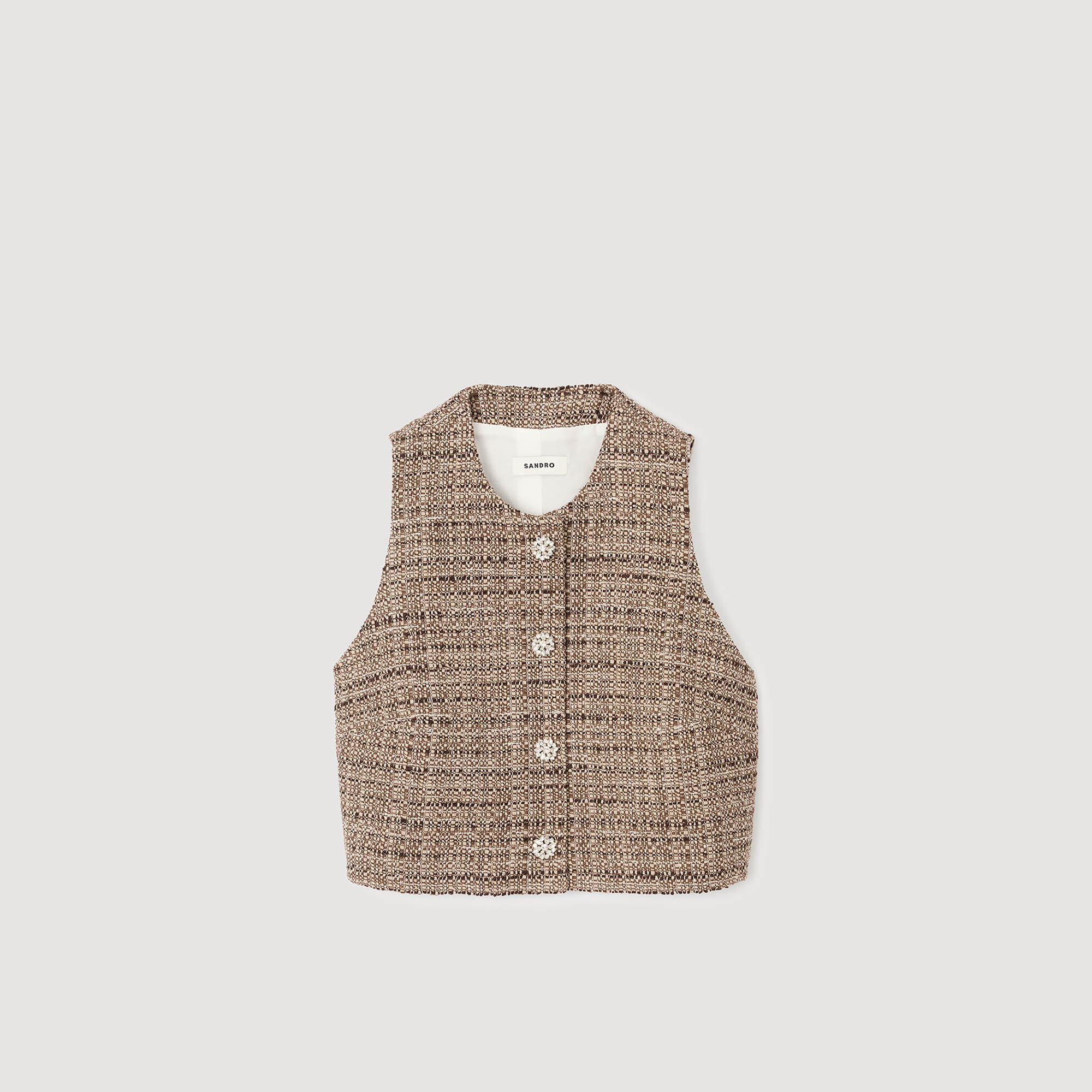 TWEED VEST - 6