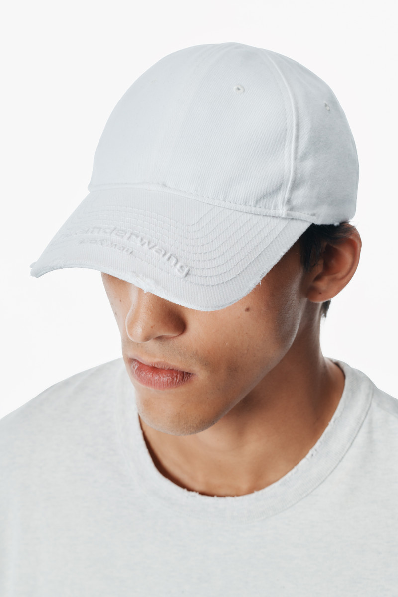 Distressed Logo Baseball Cap 3
