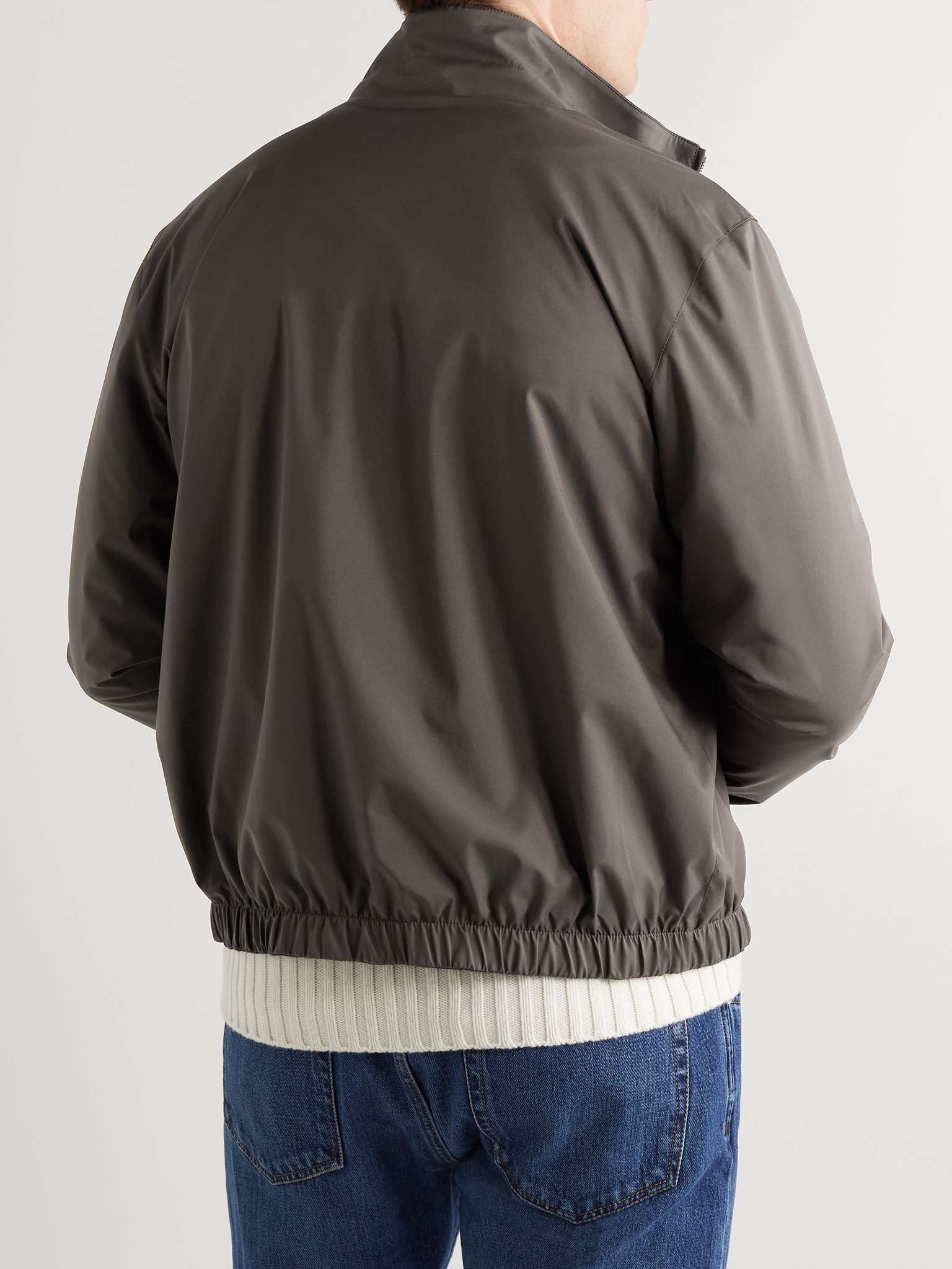 Windmate Reversible Shell and Cashmere Bomber Jacket - 4