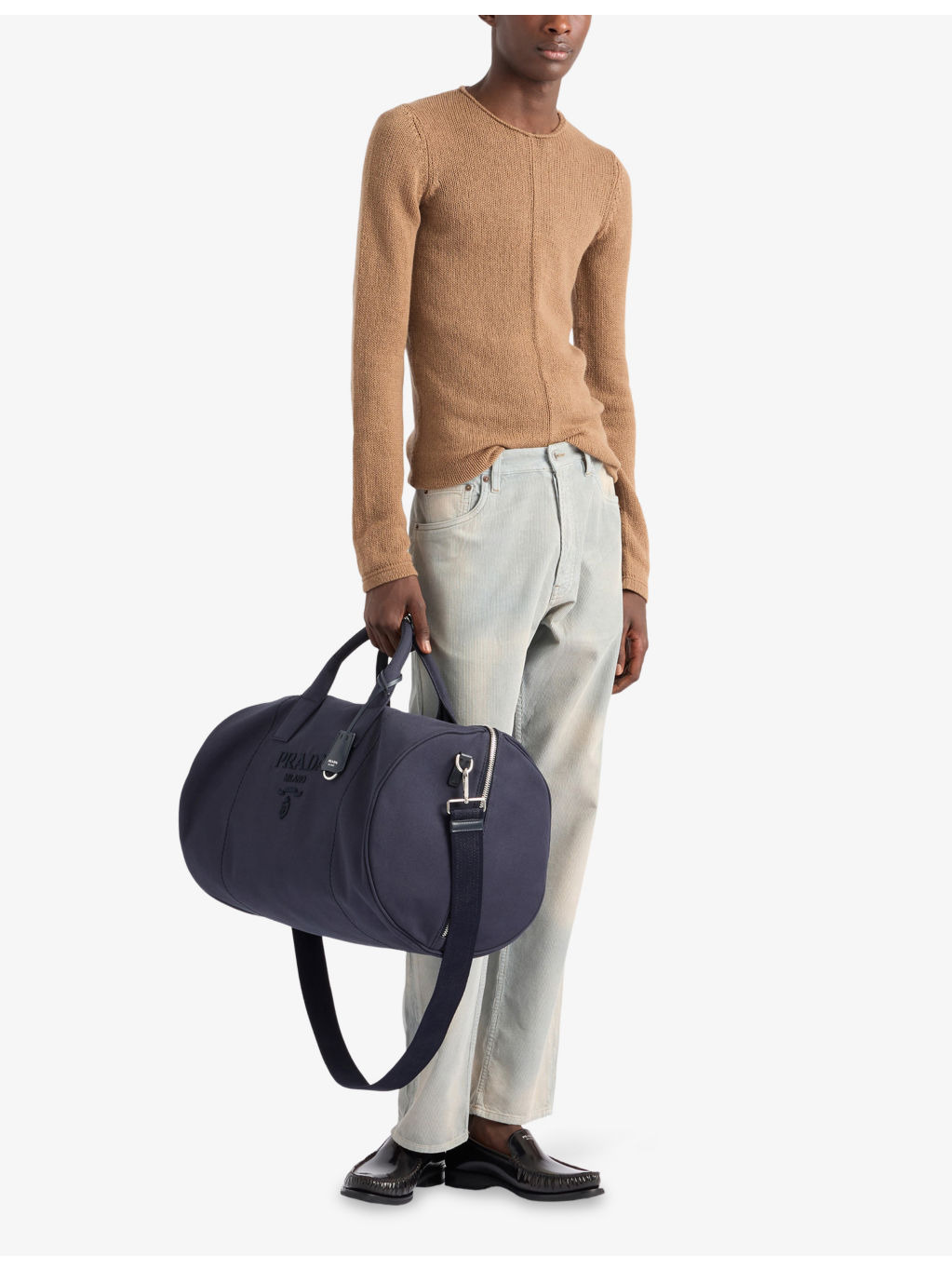 Knitted Crewneck Cashmere Jumper - 2