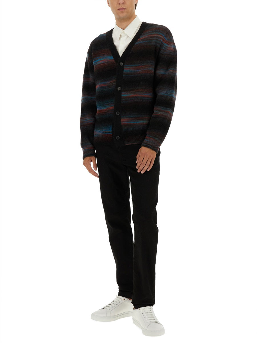 Paul Smith Men Button Thru Cardigan - 2