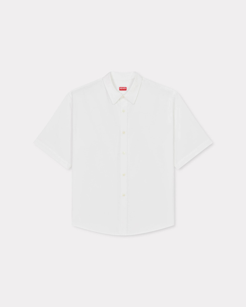 Casual 'Boke Flower Crest' shirt 1