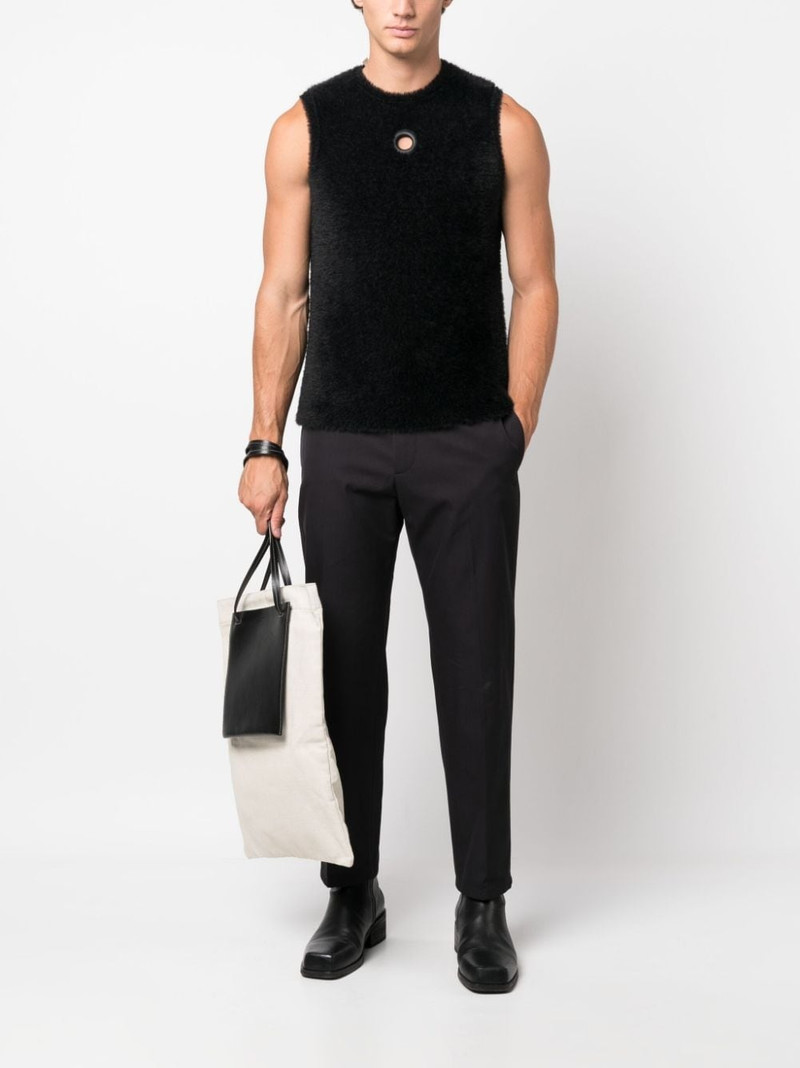 Jil Sander straight-leg cotton trousers outlook