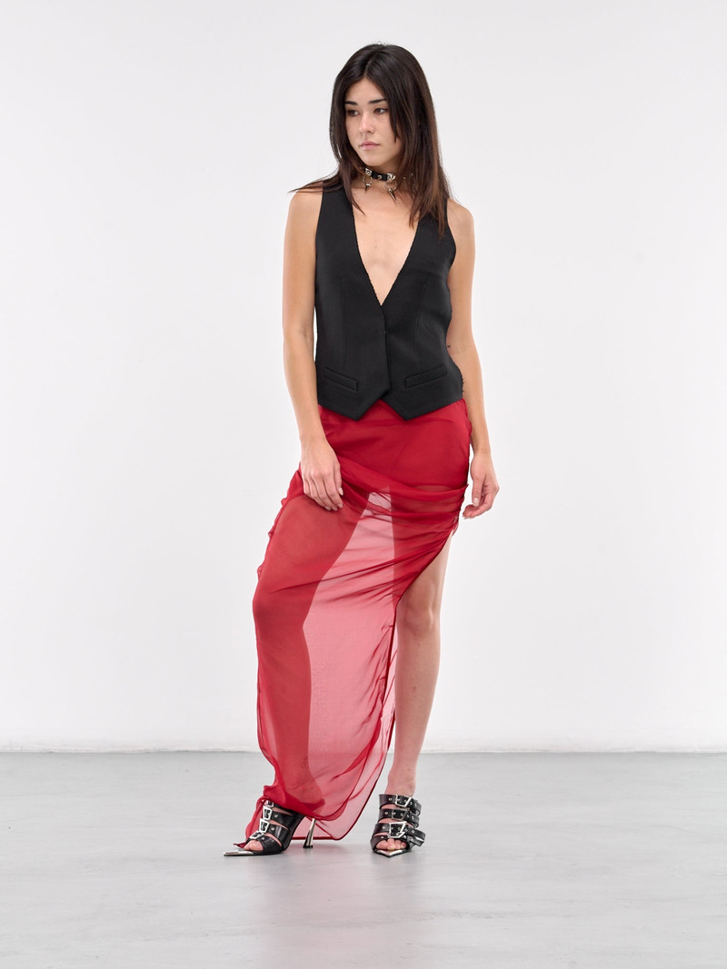 DIDU High Slit Midi Skirt outlook
