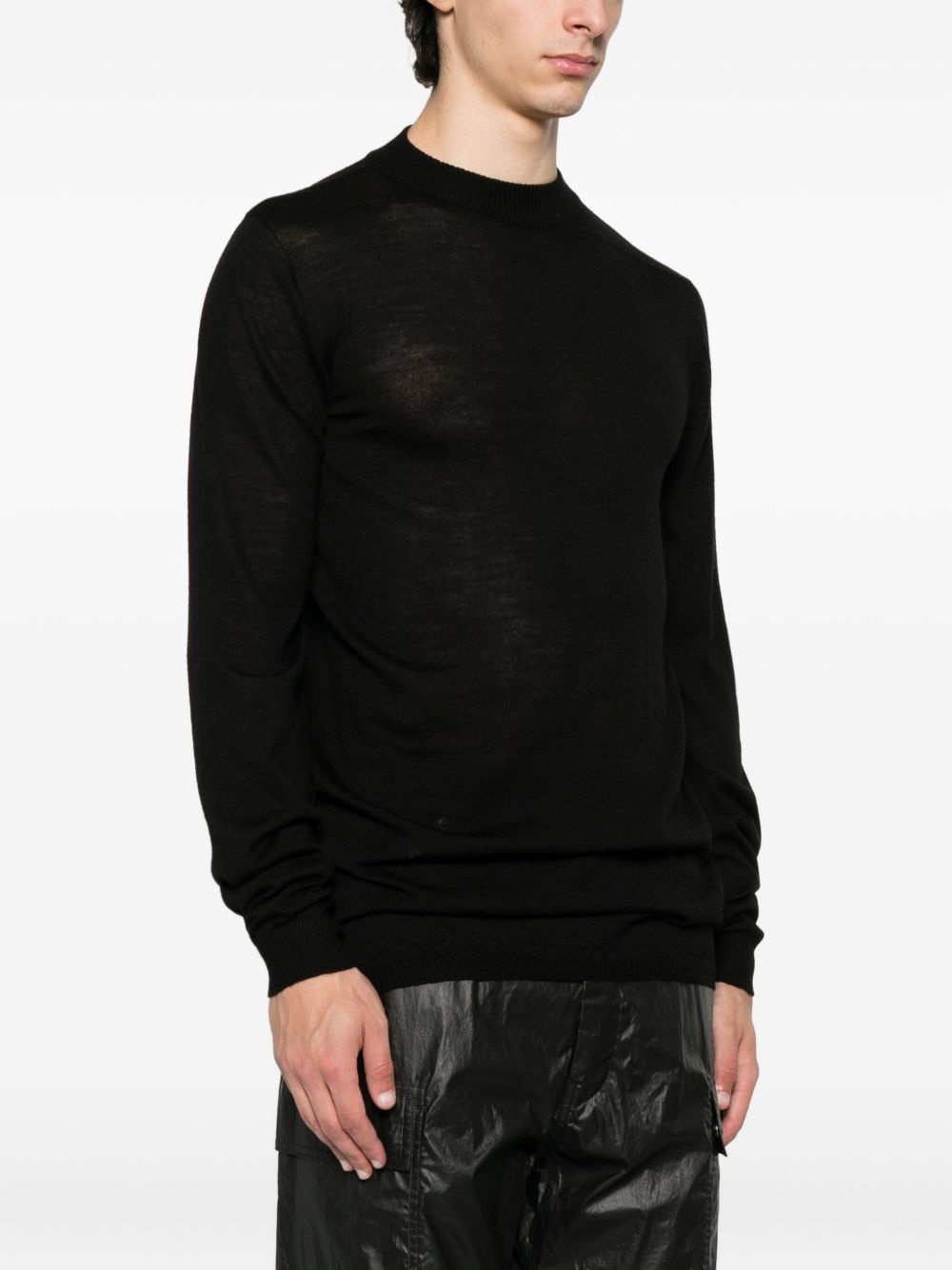 long-sleeved wool T-shirt - 3