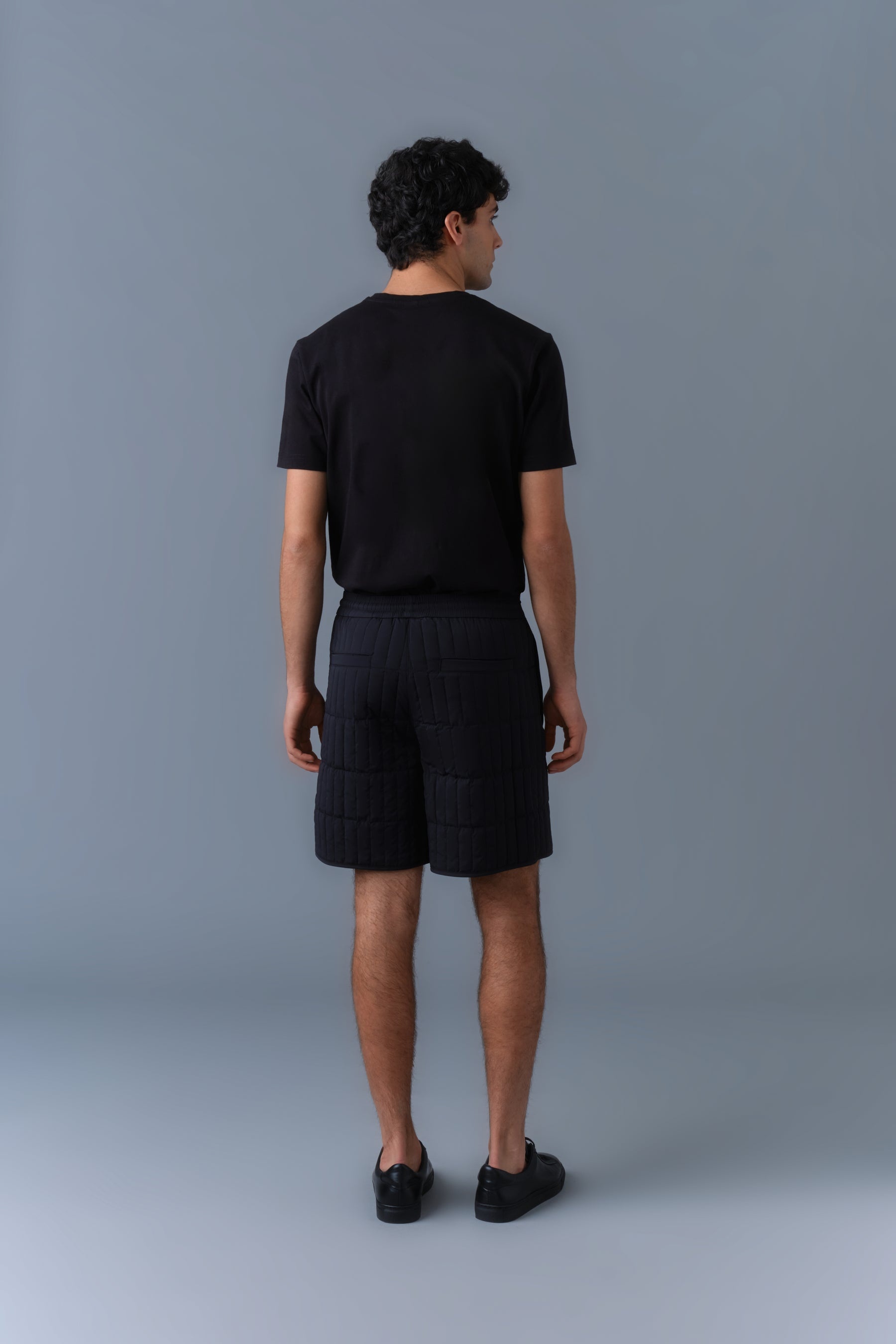 SEBASTIAN Vertical Quilted Shorts - 4