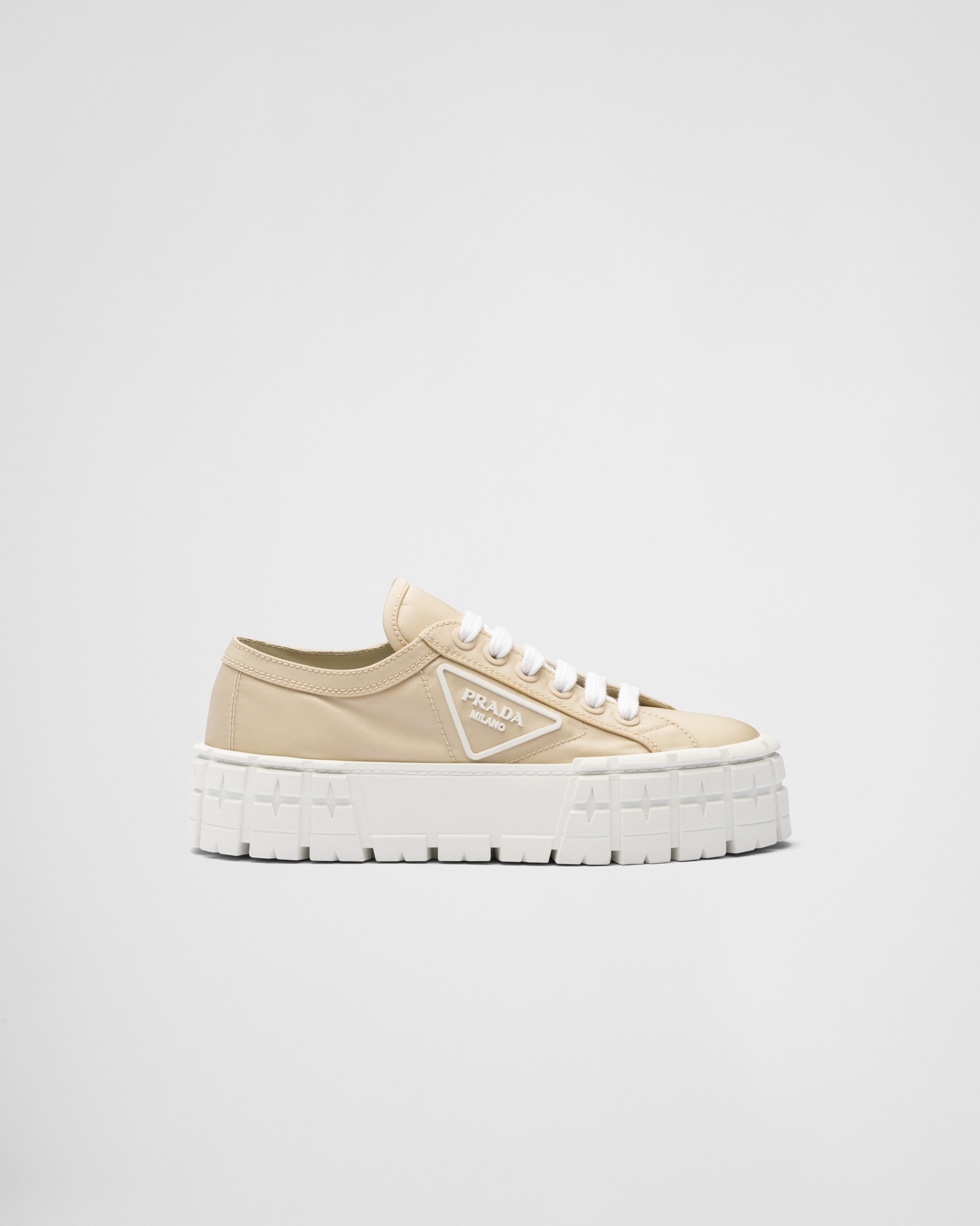 Double Wheel Re-Nylon gabardine sneakers - 2