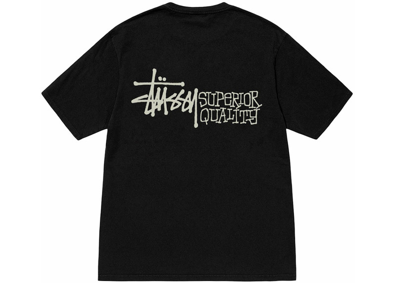 Stüssy Stussy Superior Quality Pigment Dyed Tee Black outlook