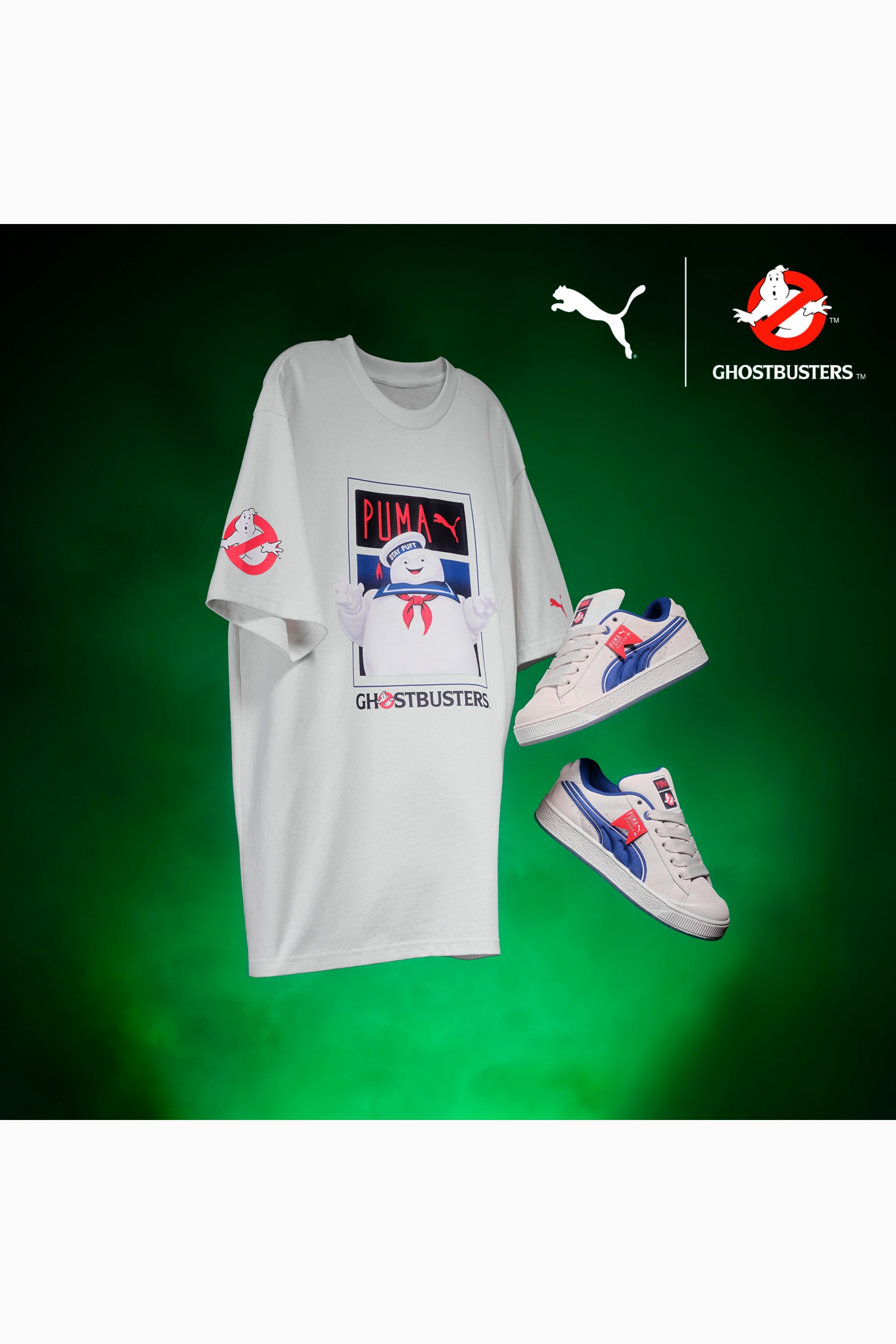 PUMA x GHOSTBUSTERS Suede XL Stay Puft Men's Sneakers - 9