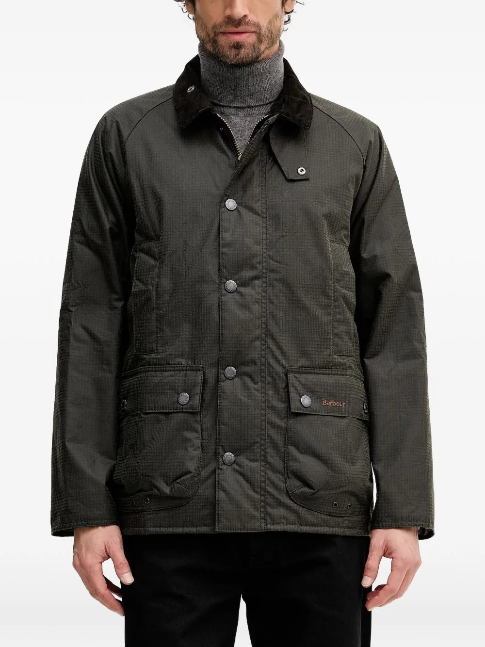 Modern Beaufort Check buttoned jacket - 1