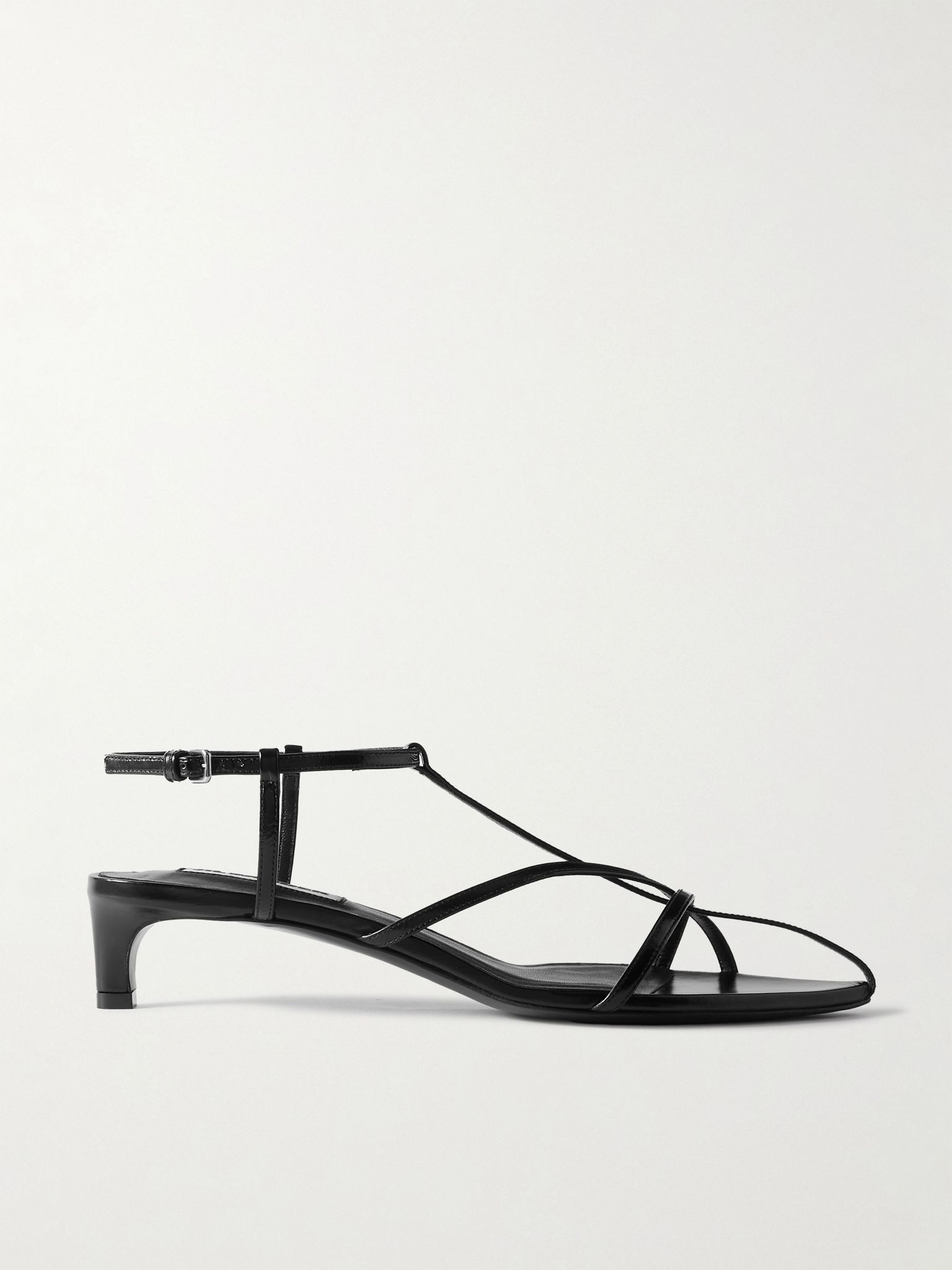 Leather sandals Black - 1