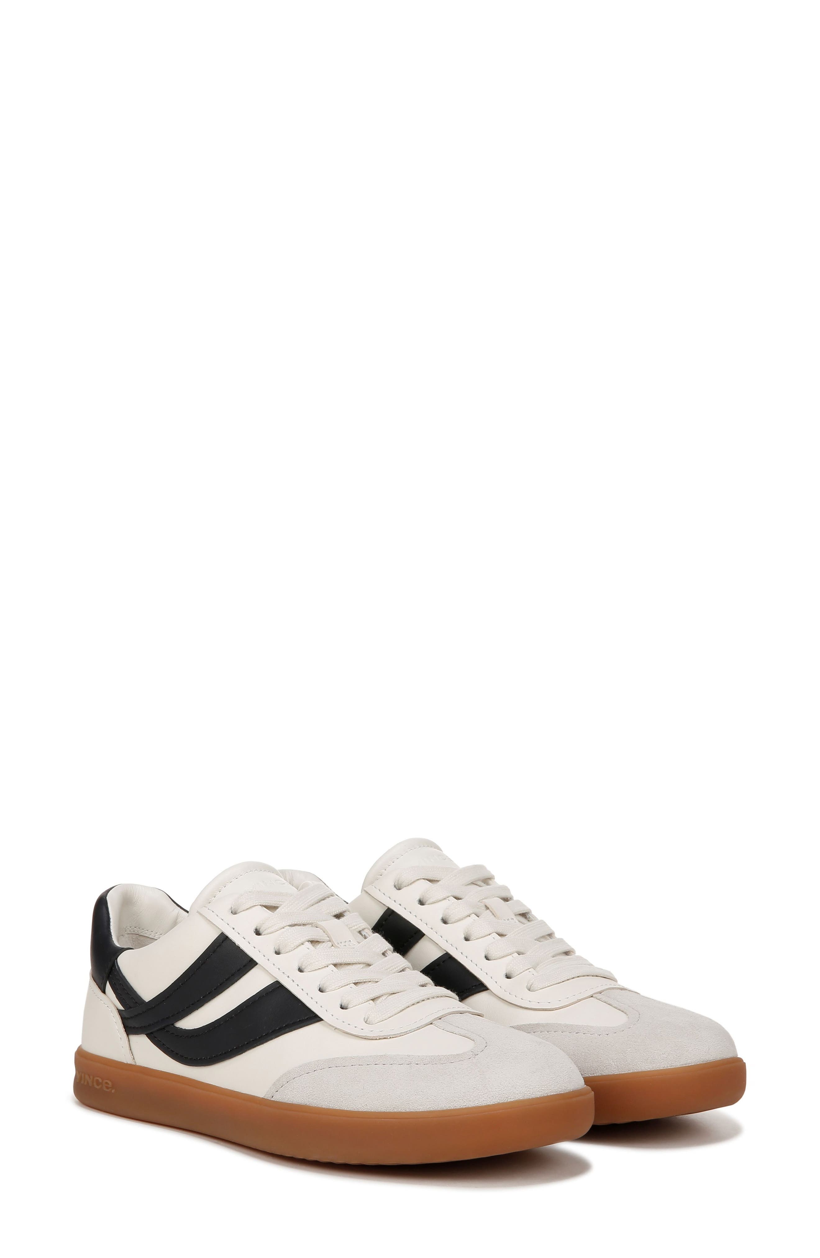 Vince Oasis Sneaker in Milk/Nightblue at Nordstrom - 8