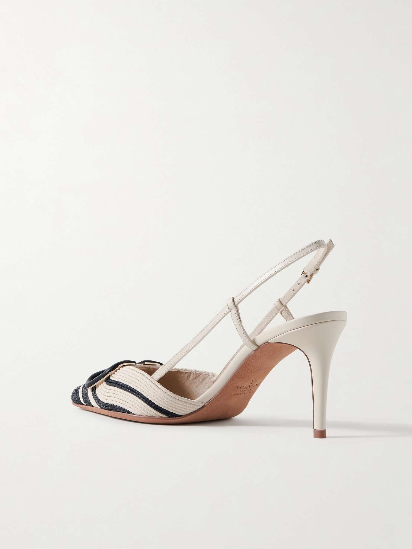 Cornely 80 leather slingback pumps - 3