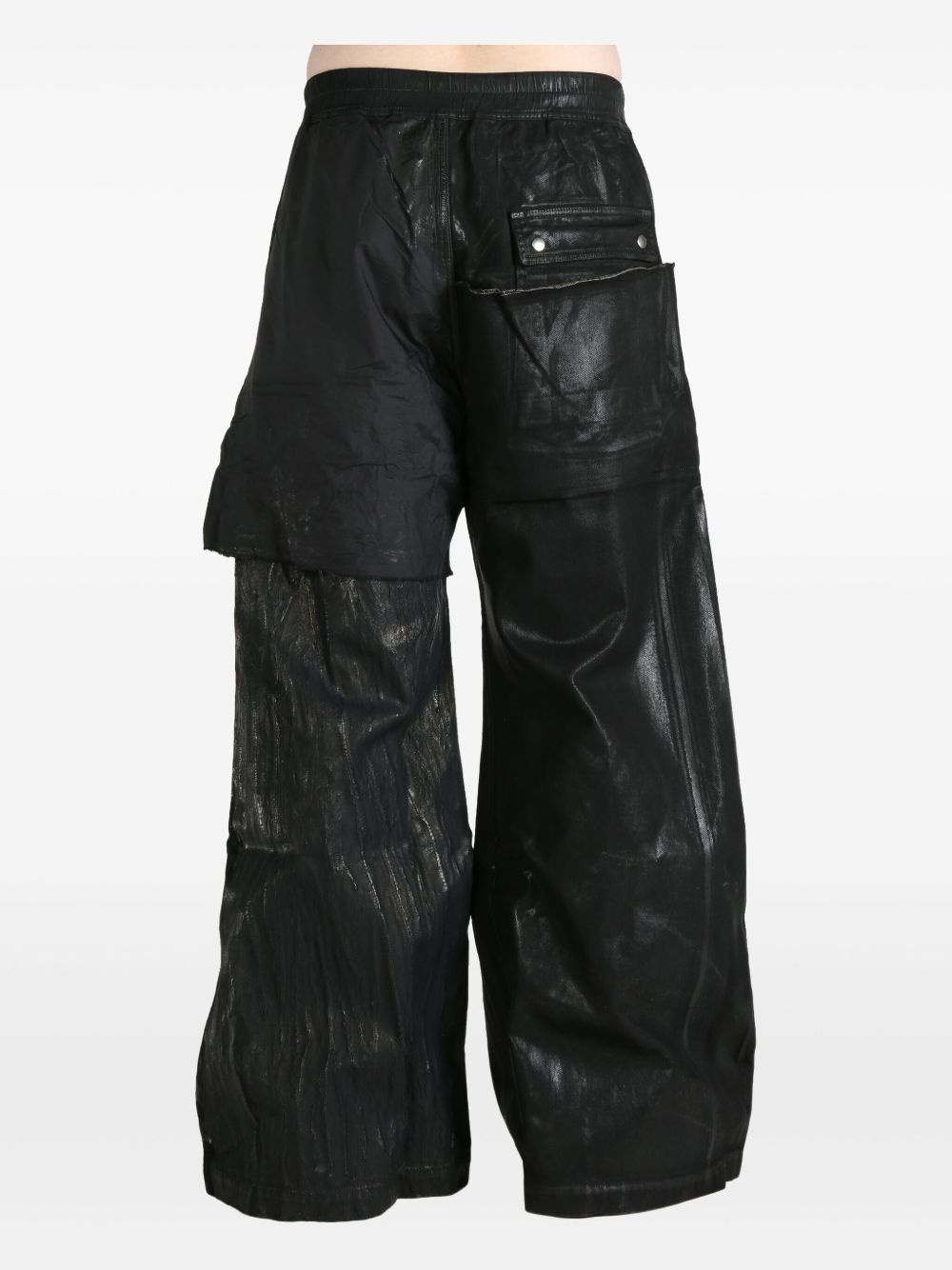 brushed-finish trousers - 4