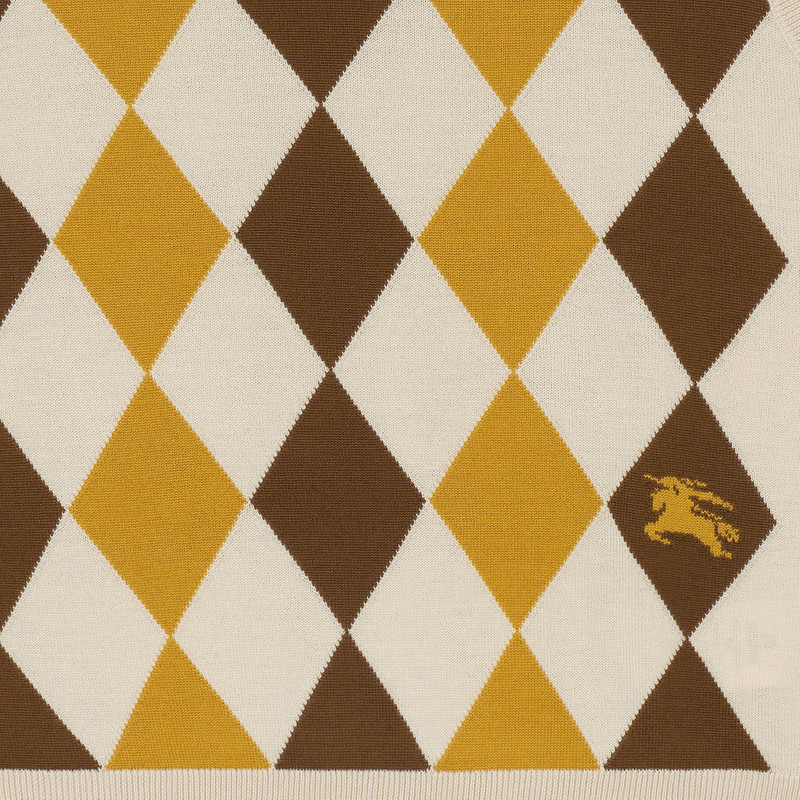 Burberry Argyle Wool Sweater Vest outlook