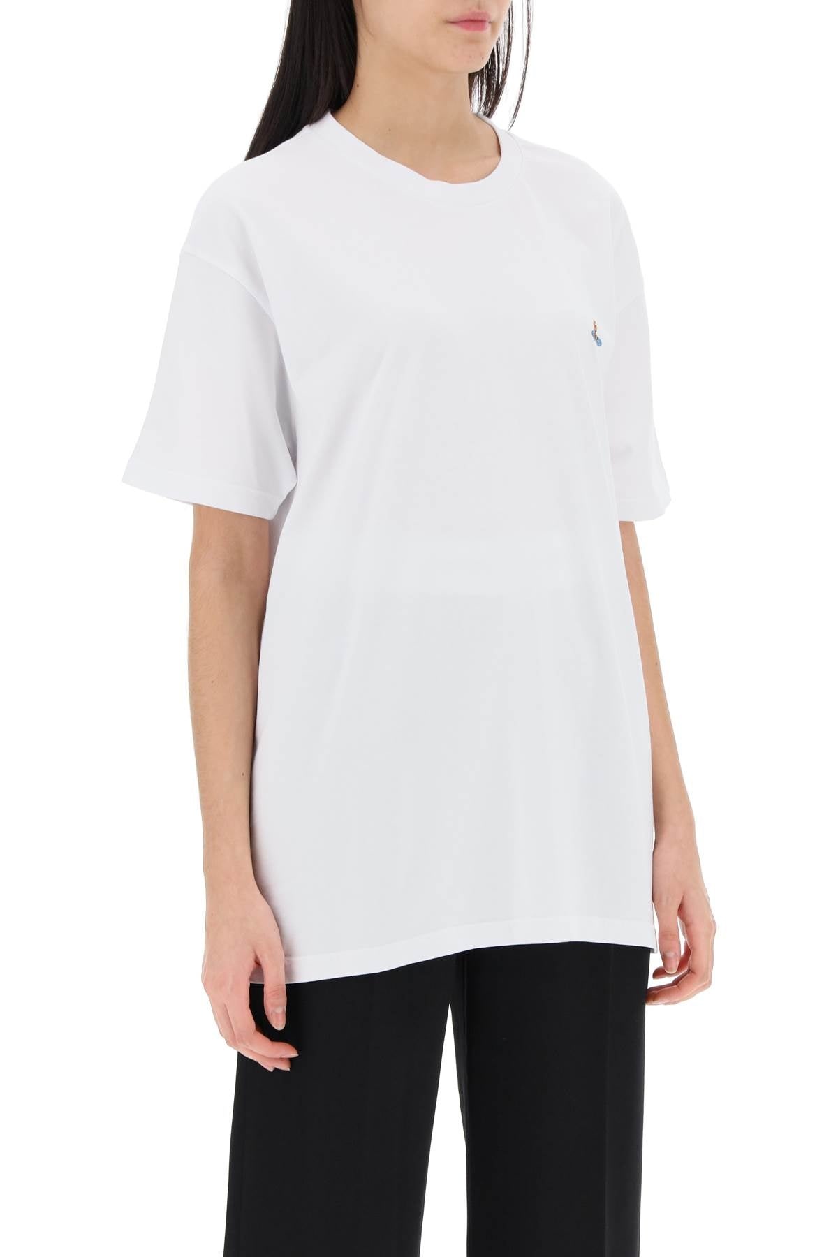 Vivienne Westwood Classic T-Shirt With Orb Logo Women - 2