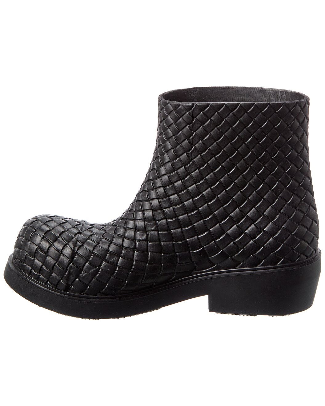 Bottega Veneta Fireman Intreccio Rubber Boot - 2