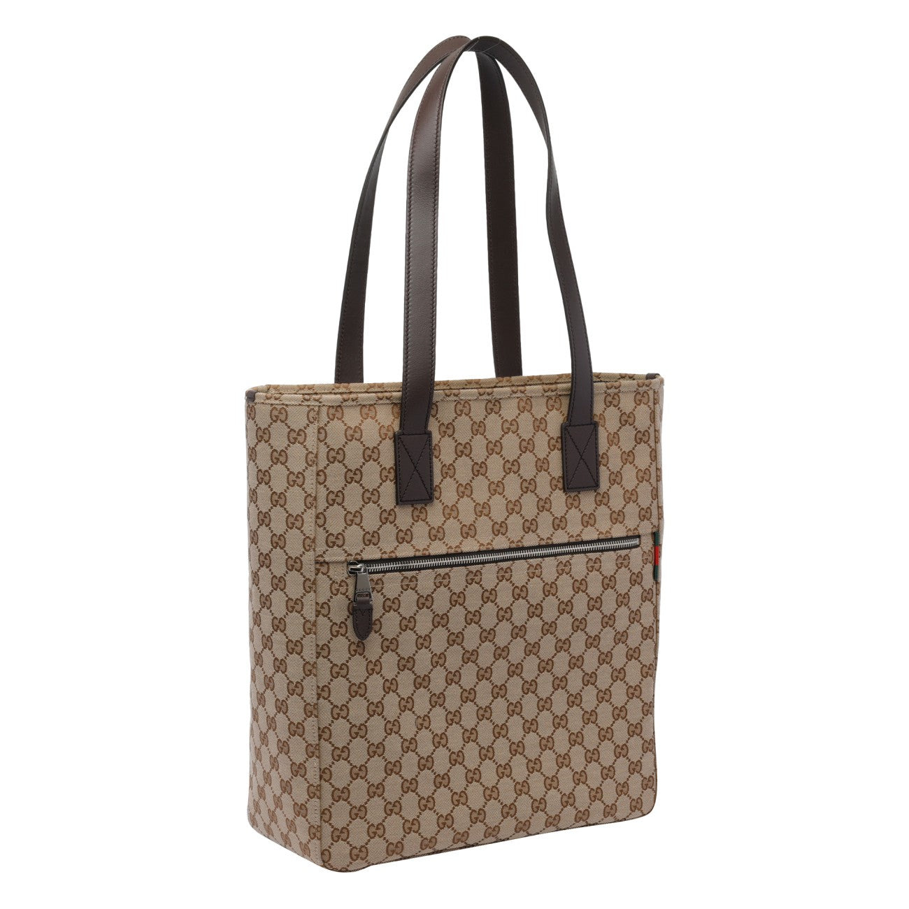 Gucci Men Medium Gg Canvas Shopping Bag - 2