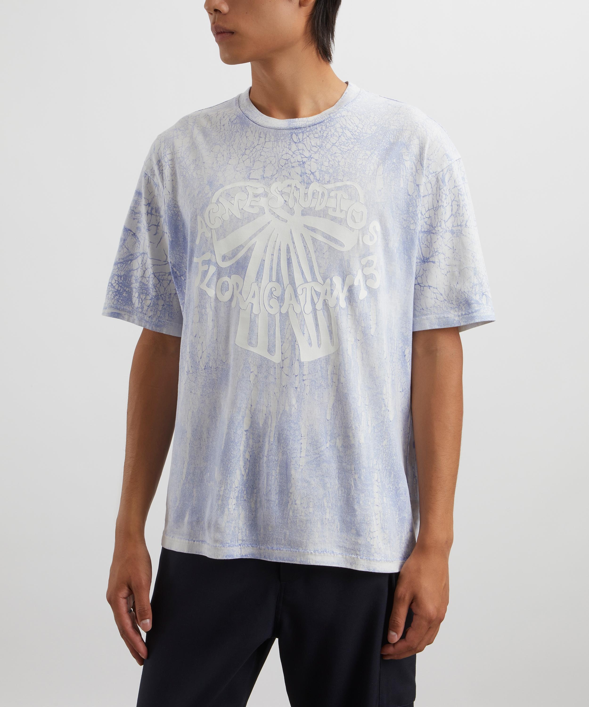 Plaster Print Crew Neck T-Shirt - 3