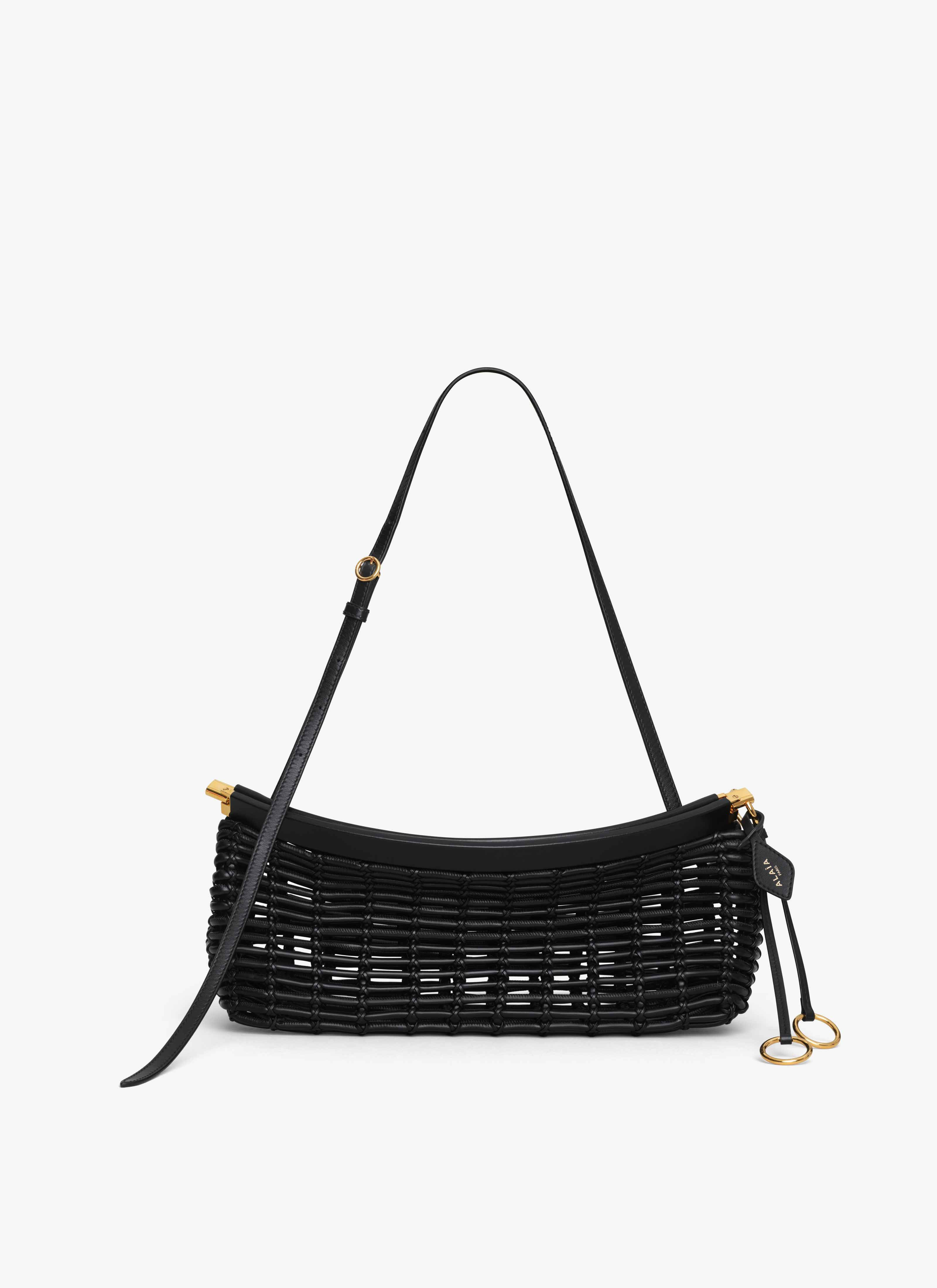 LE CLICK EAST WEST MEDIUM BAG IN BRAIDED CALFSKIN - 1