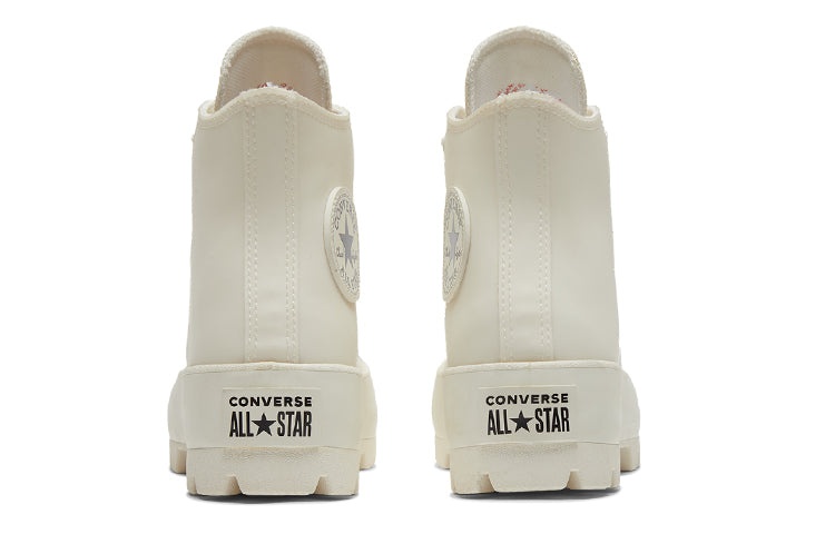 (WMNS) Converse Chuck Taylor All Star Lugged Casual Shoes Beige 573063C - 4