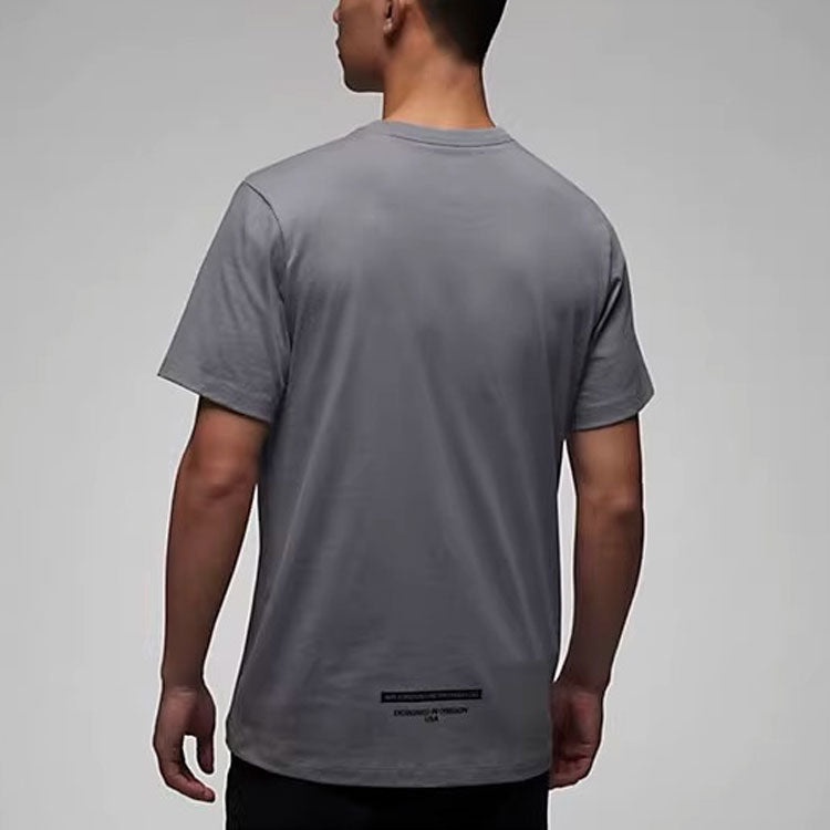 Air Jordan T-Shirt 'Cool Grey' FN3716-065 - 3